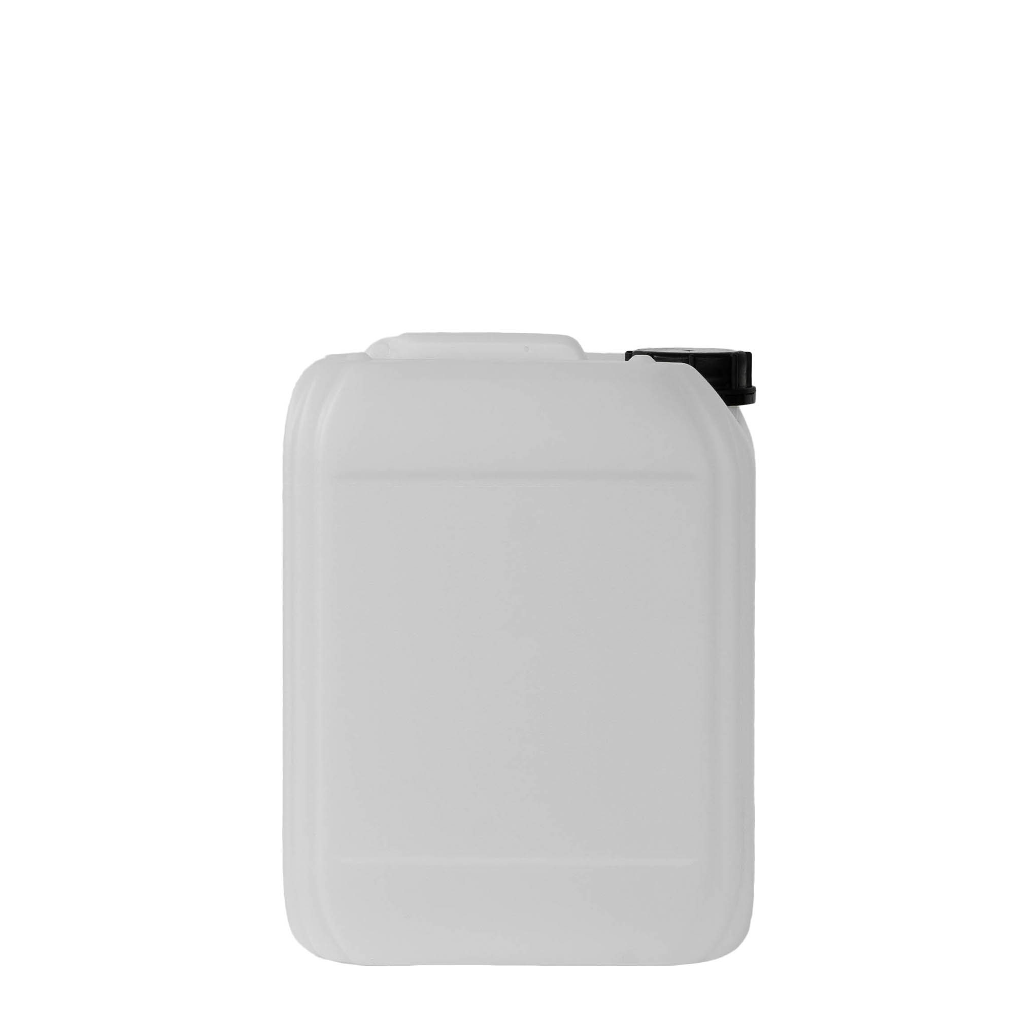 10 l kann, ristkülikukujuline, HDPE-plast, naturaalne, ava: ND 55