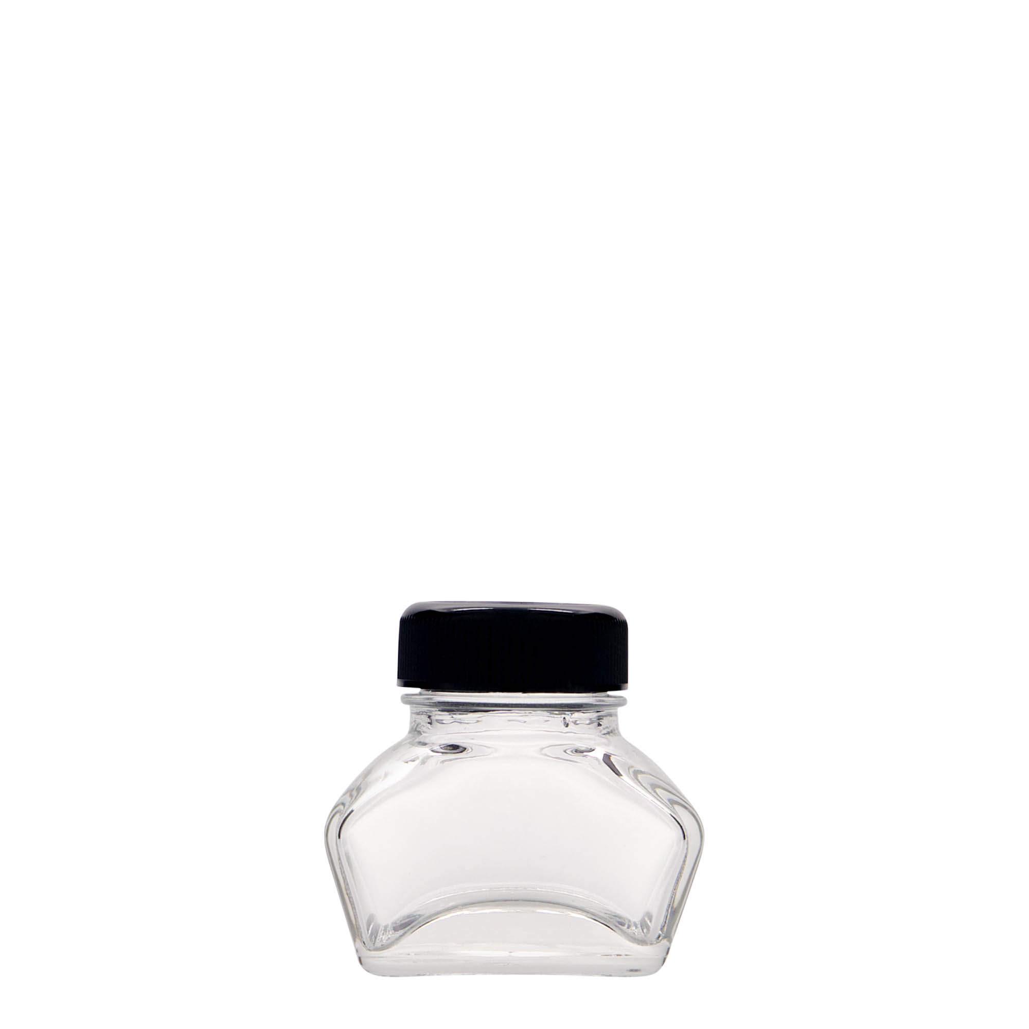 30 ml tindipott, ristkülikukujuline, suu: kruvikork 30 ml tindipott, ristkülikukujuline, suu: kruvikork
