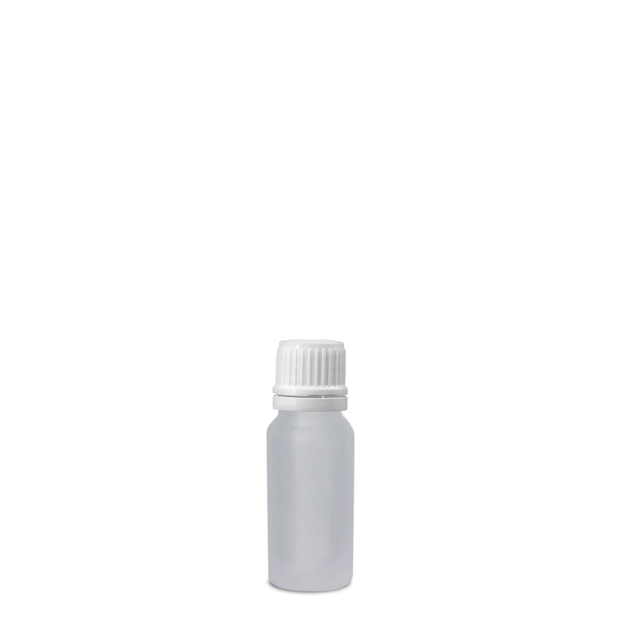 10 ml meditsiinipudel, klaas, matt, suuavale: DIN 18