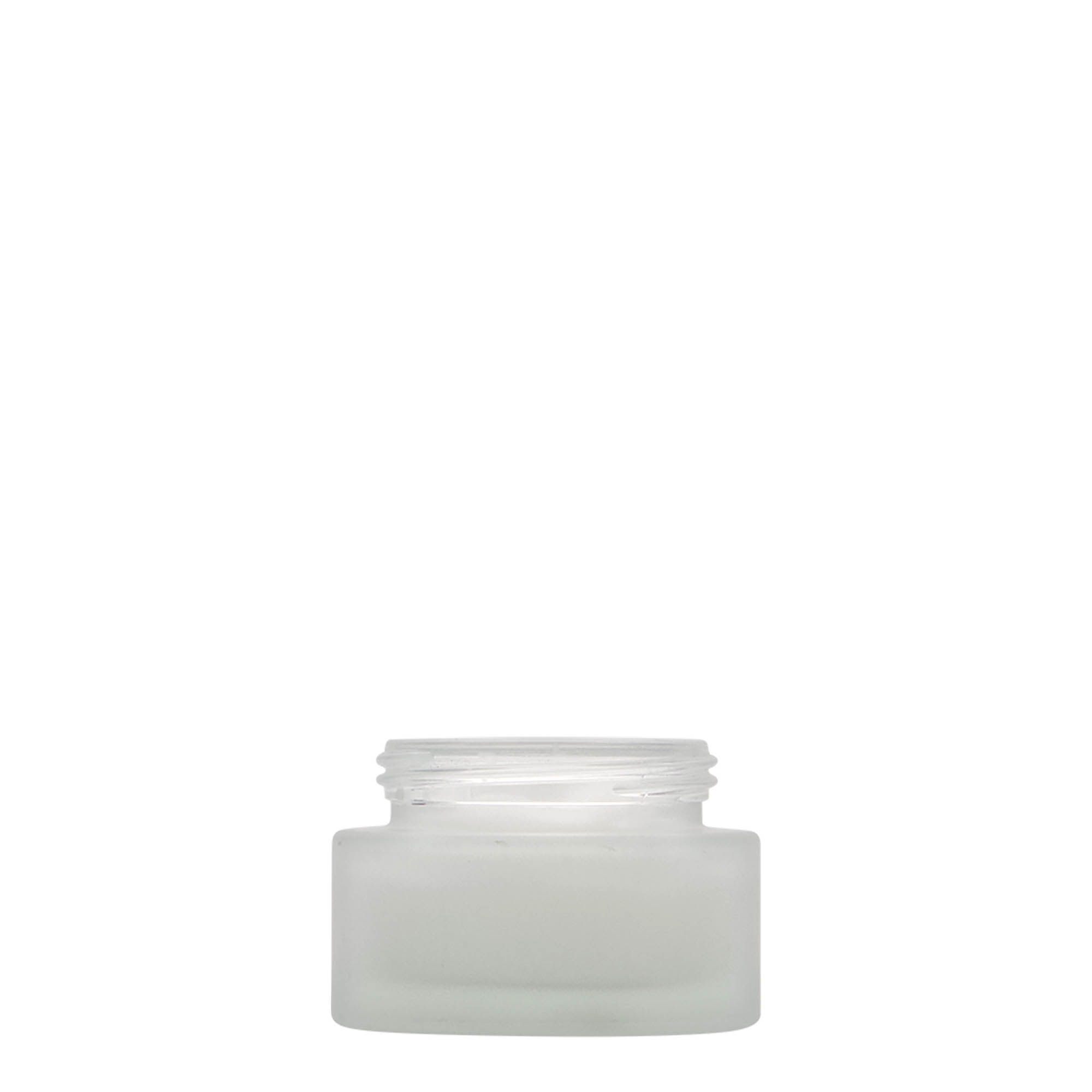 30 ml kosmeetikapurk 'Platin Edition', klaas, matt, sulgur: keeratav kaas