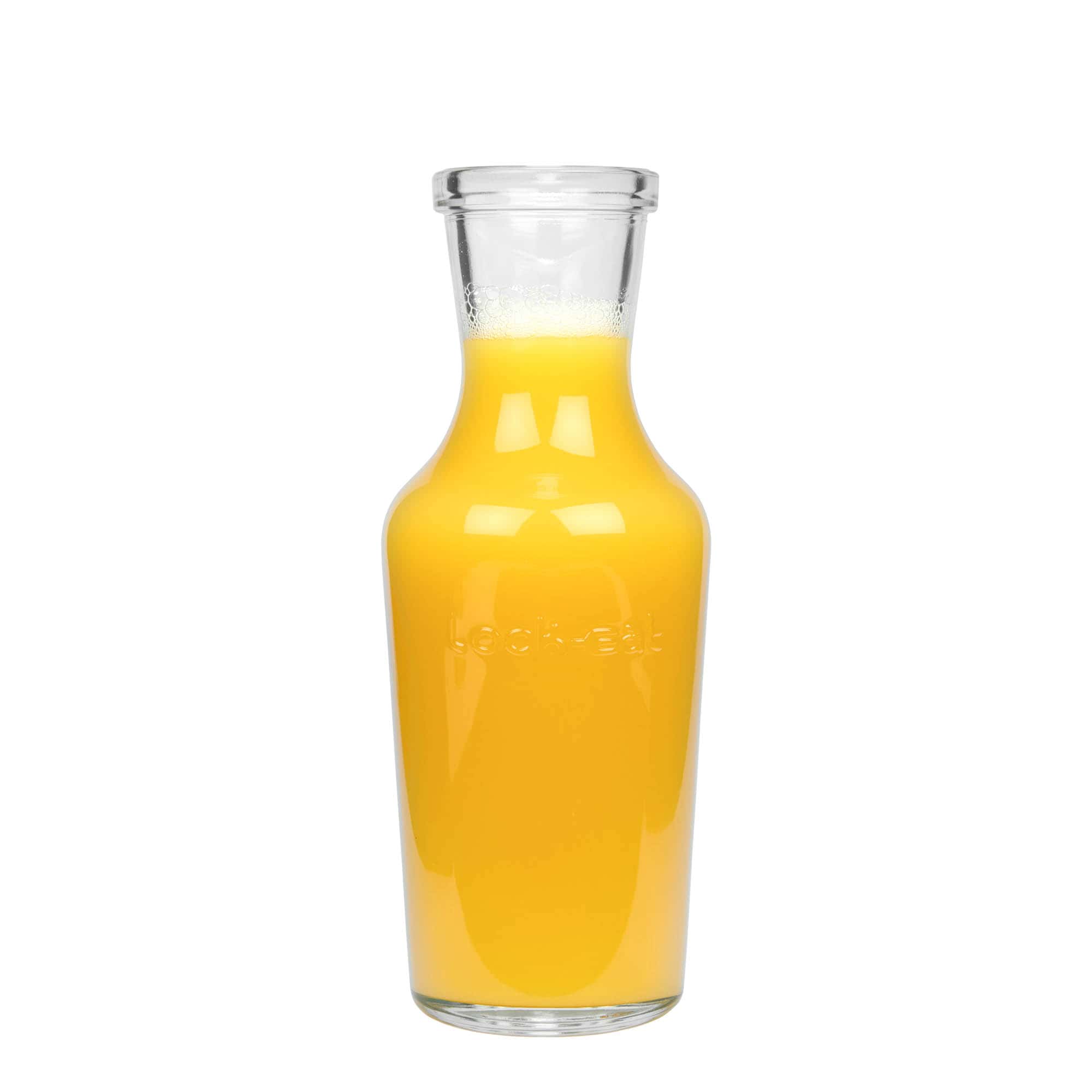 1.000 ml klaaspurk 'Lock-Eat', suue: traathinglilukk