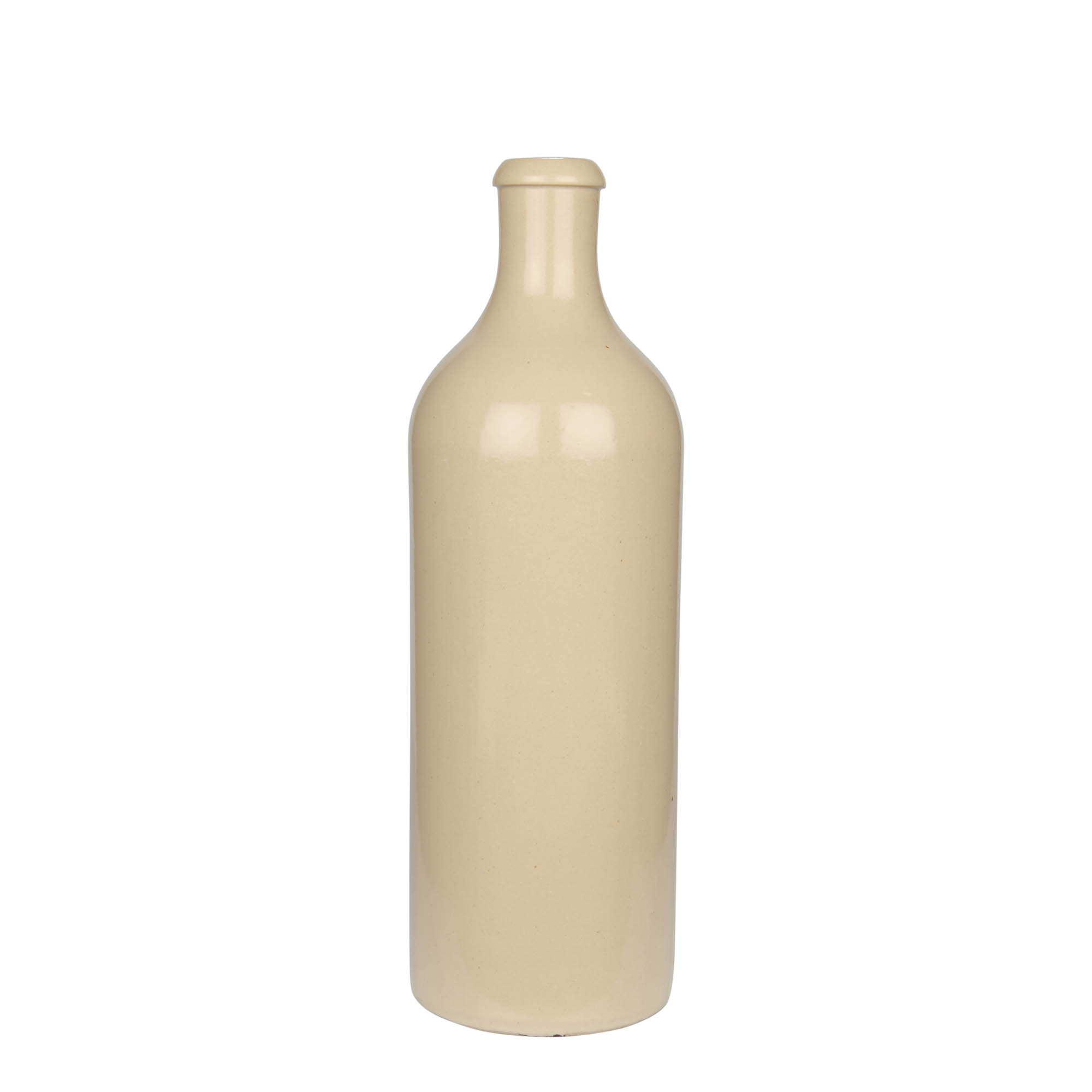 750 ml savinõu, keraamiline, beež, avale: kork