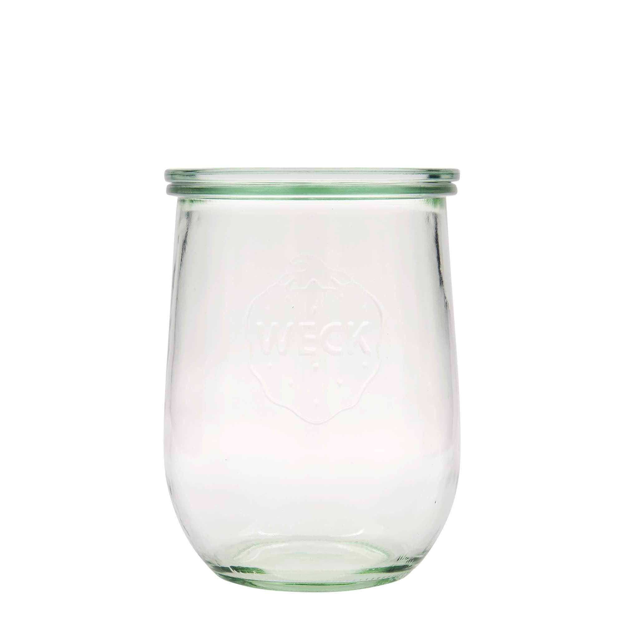 1050 ml WECKi tulbikujuline purk, sulgur: ümar serv
