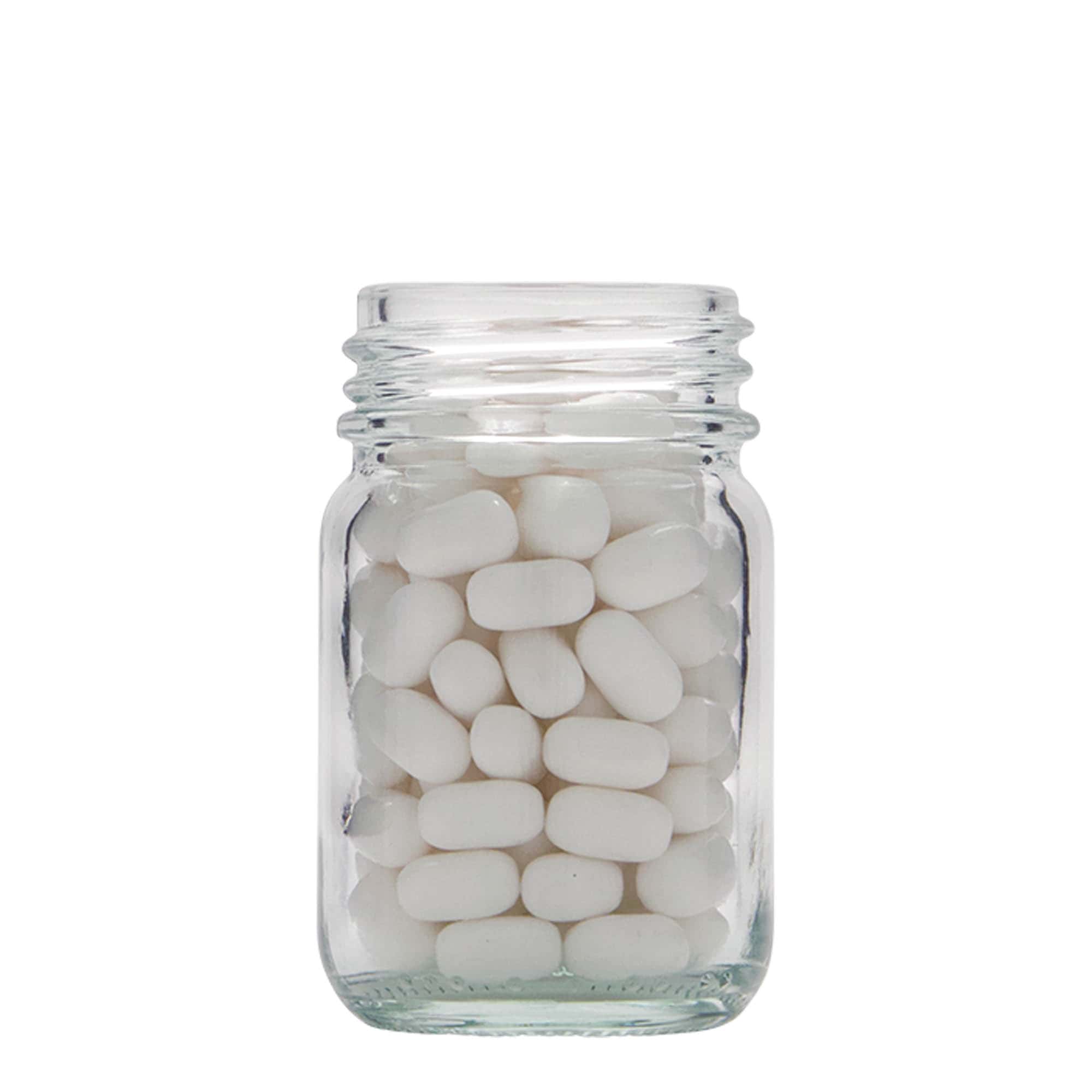 50 ml laiakaelne klaas, avale: DIN 40