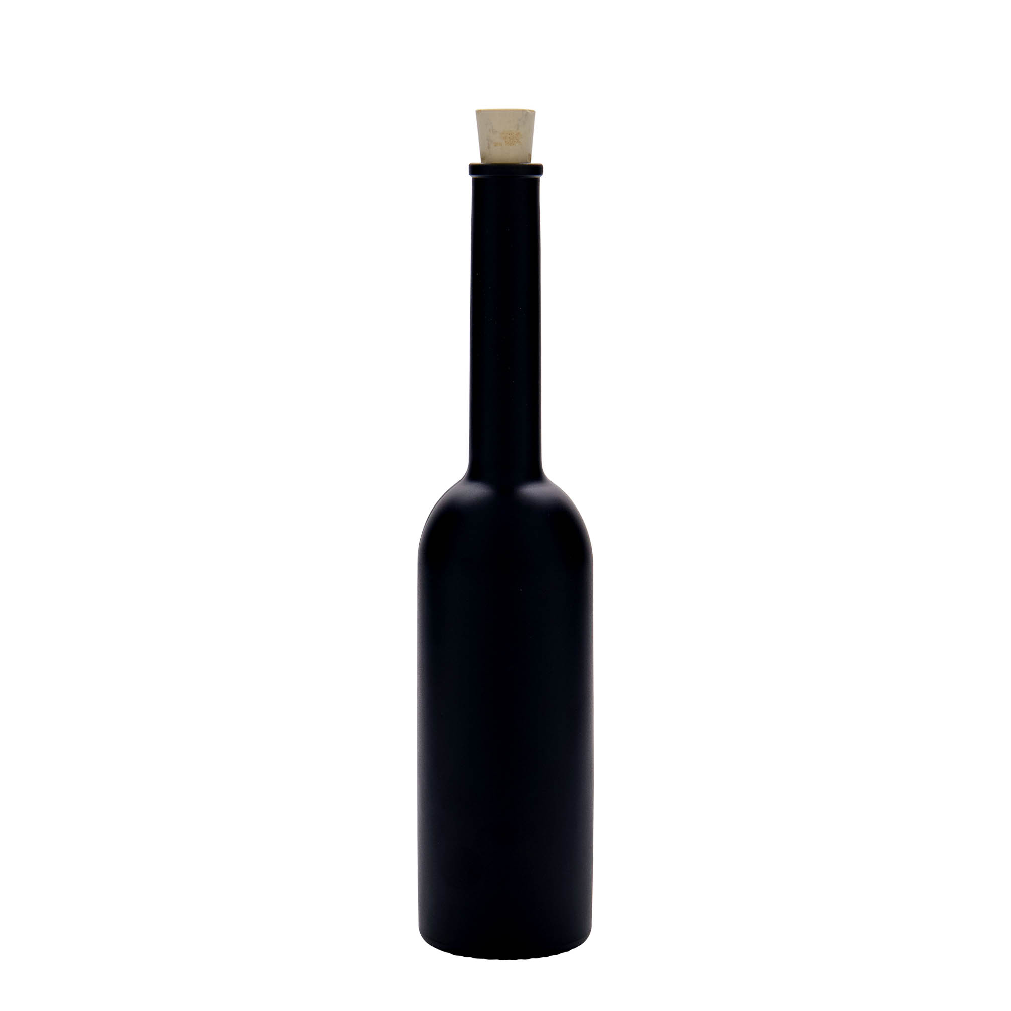 200 ml klaaspudel 'Opera', must, suu: kork