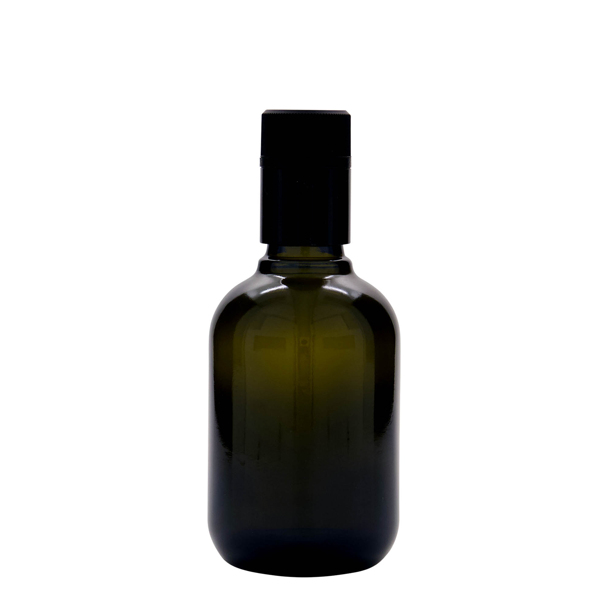 250 ml äädika-/õlipudel 'Biolio', klaas, antiikroheline, suuava: DOP