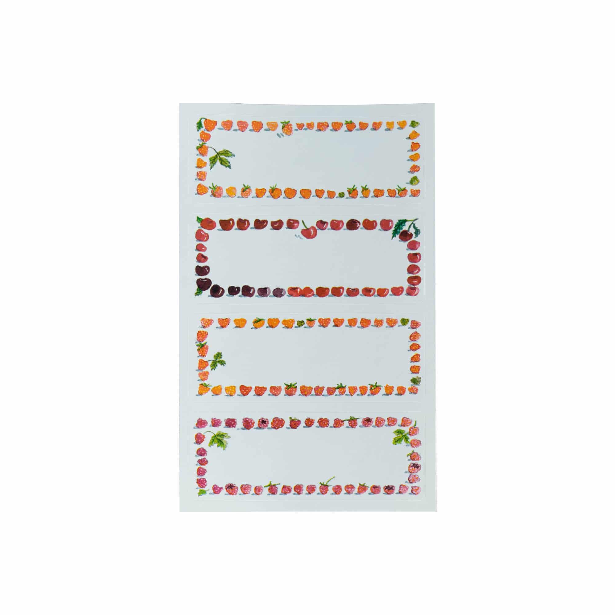 Zweckform sildid „Puuviljaraam“, ristkülikukujuline, paber, mitmevärviline