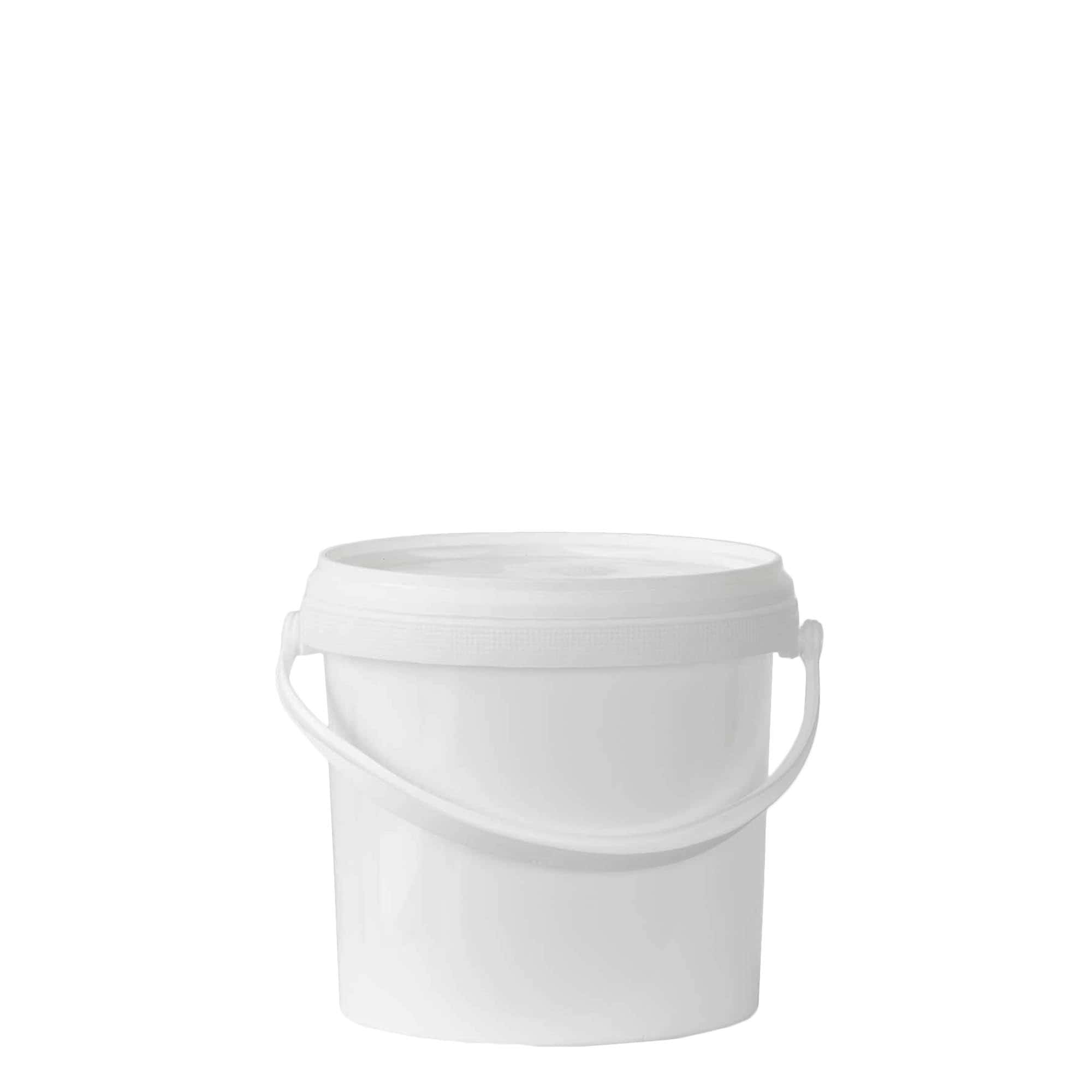 2,5 l ämber, PP-plast, valge