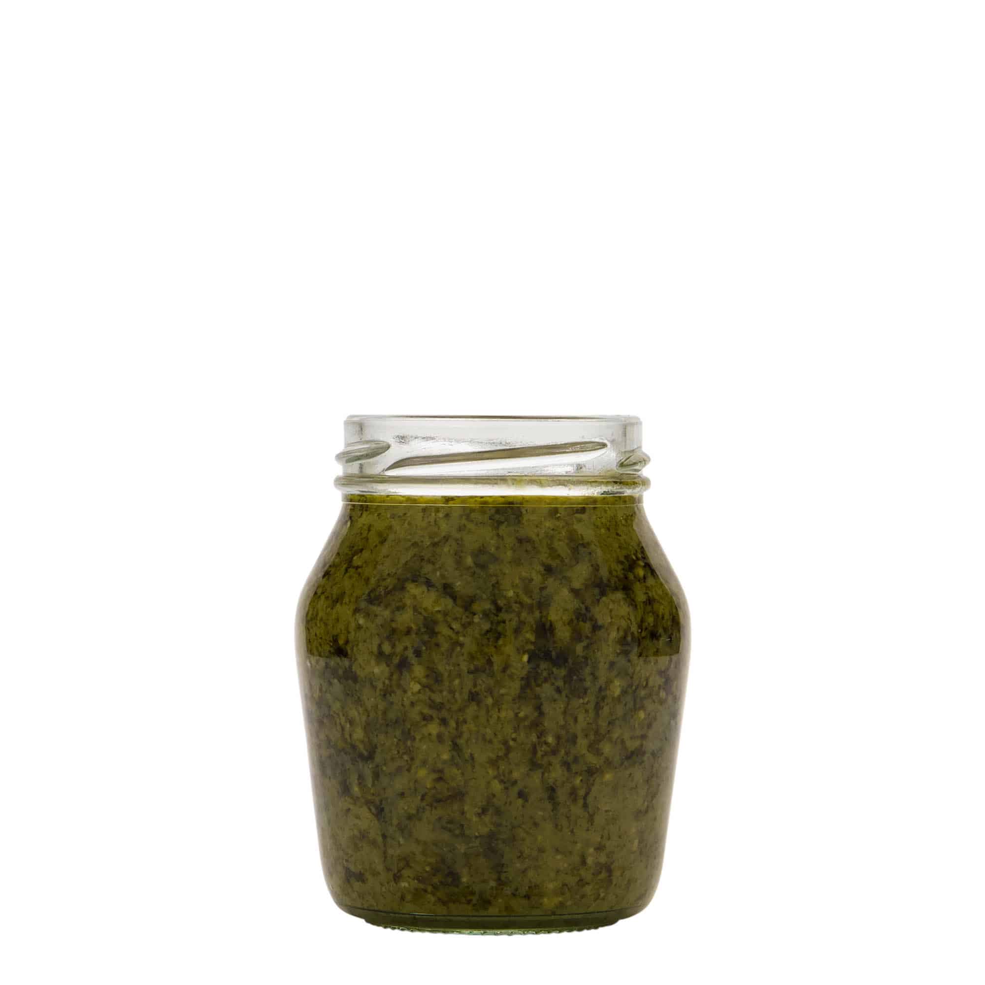 180 ml kõhukas ümmargune purk, sulgur: twist-off (TO 58)