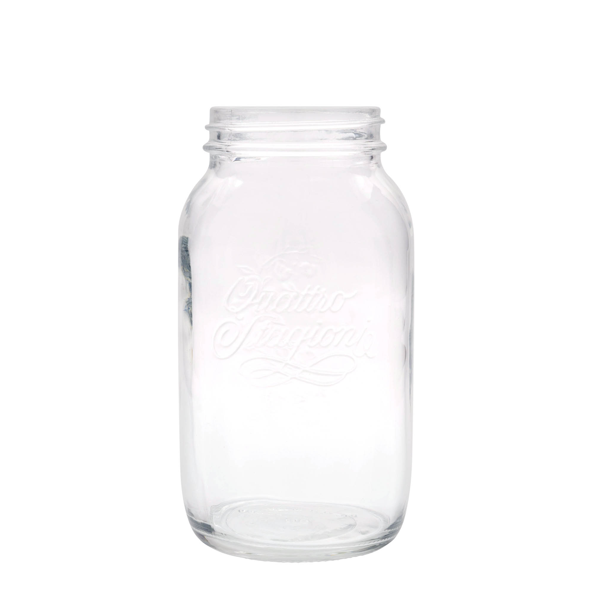 1.500 ml klaas 'Quattro Stagioni', suu: keeratava kattega