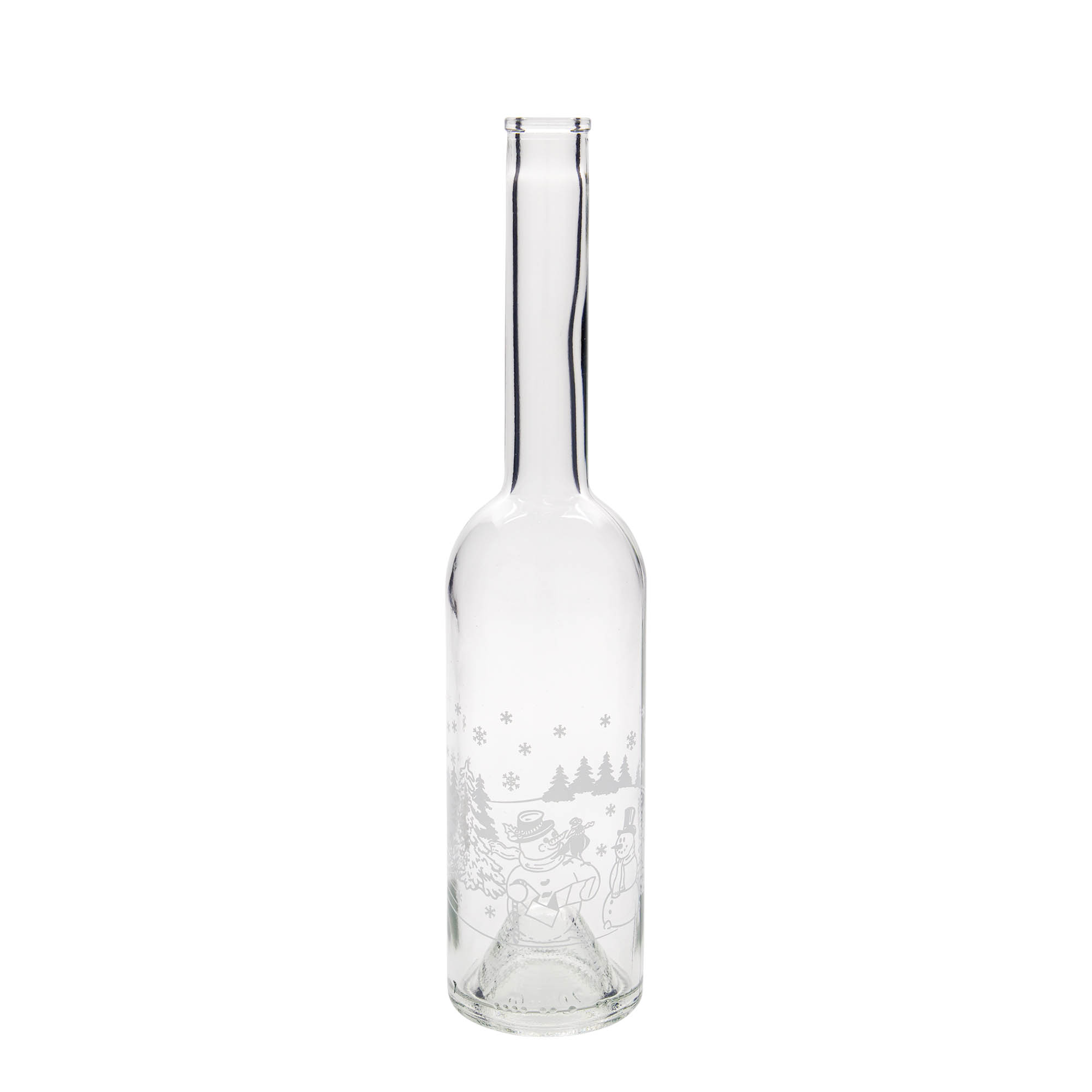 500 ml klaaspudel 'Opera', motiiv: lumememmipudel, kael: kork 500 ml klaaspudel 'Opera', motiiv: lumememmipudel, kael: kork