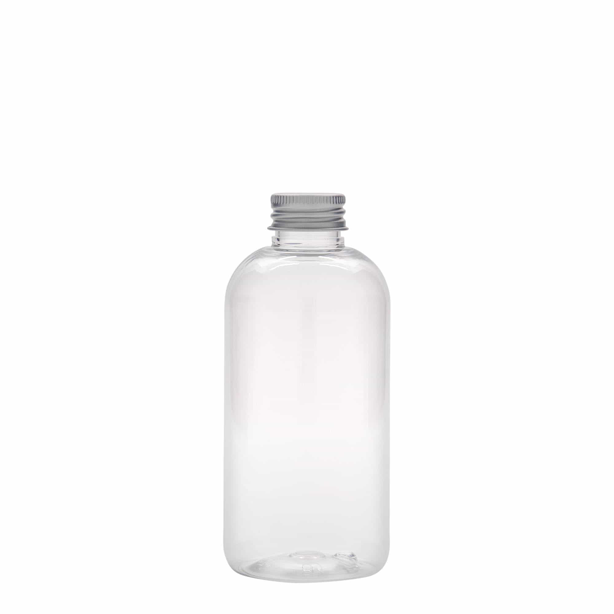 200 ml PET-pudel 'Boston', plast, sulgur: GPI 24/410