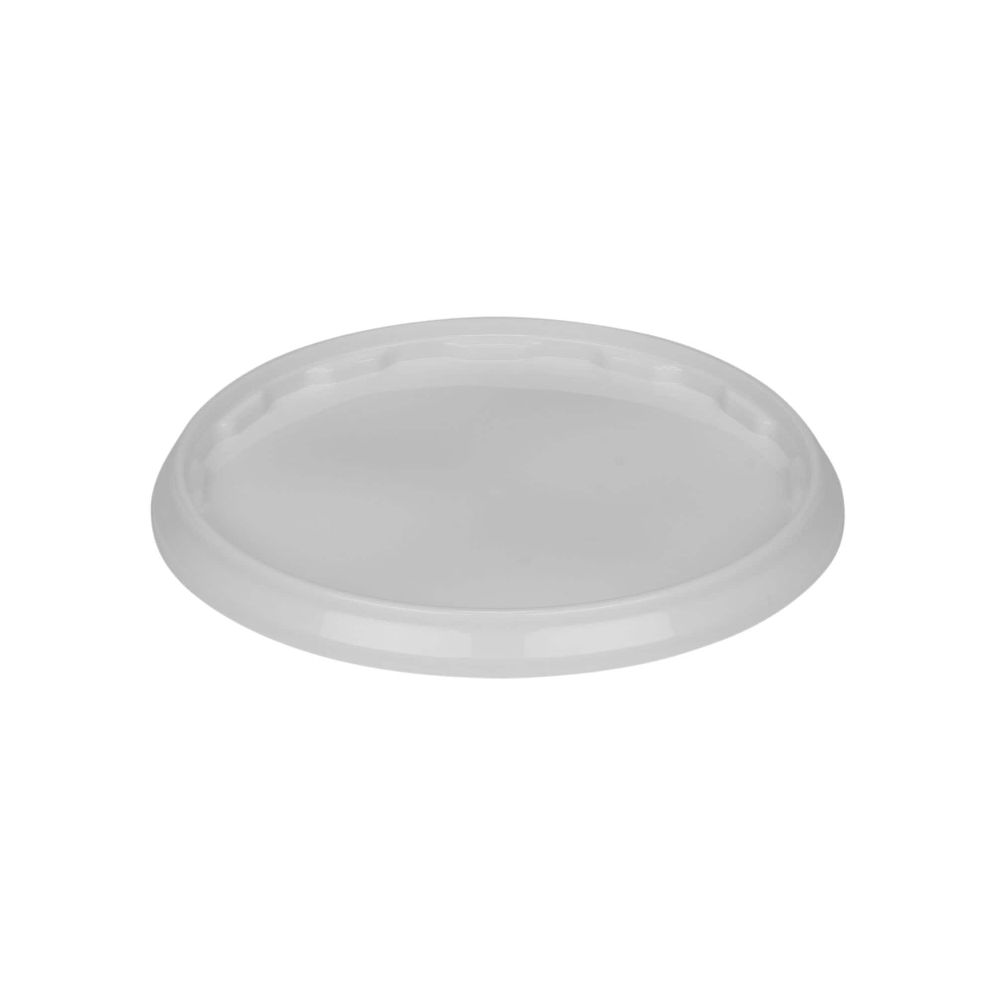 Kaane 1 l ämbrile, PP-plast, valge