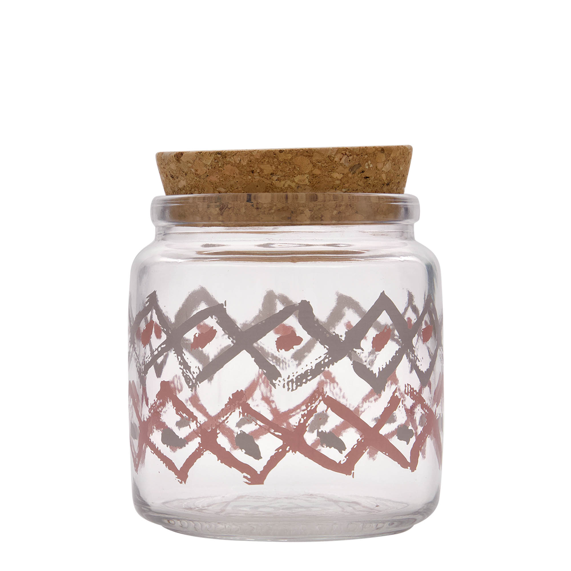 750 ml korkklaas „Giara“, motiiv: Manolibera rosa, avale: kork 750 ml korkklaas „Giara“, motiiv: Manolibera rosa, avale: kork