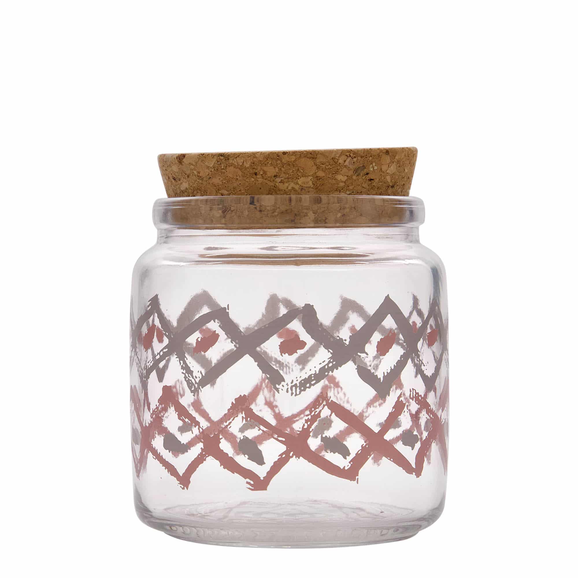 750 ml korkklaas „Giara“, motiiv: Manolibera rosa, avale: kork