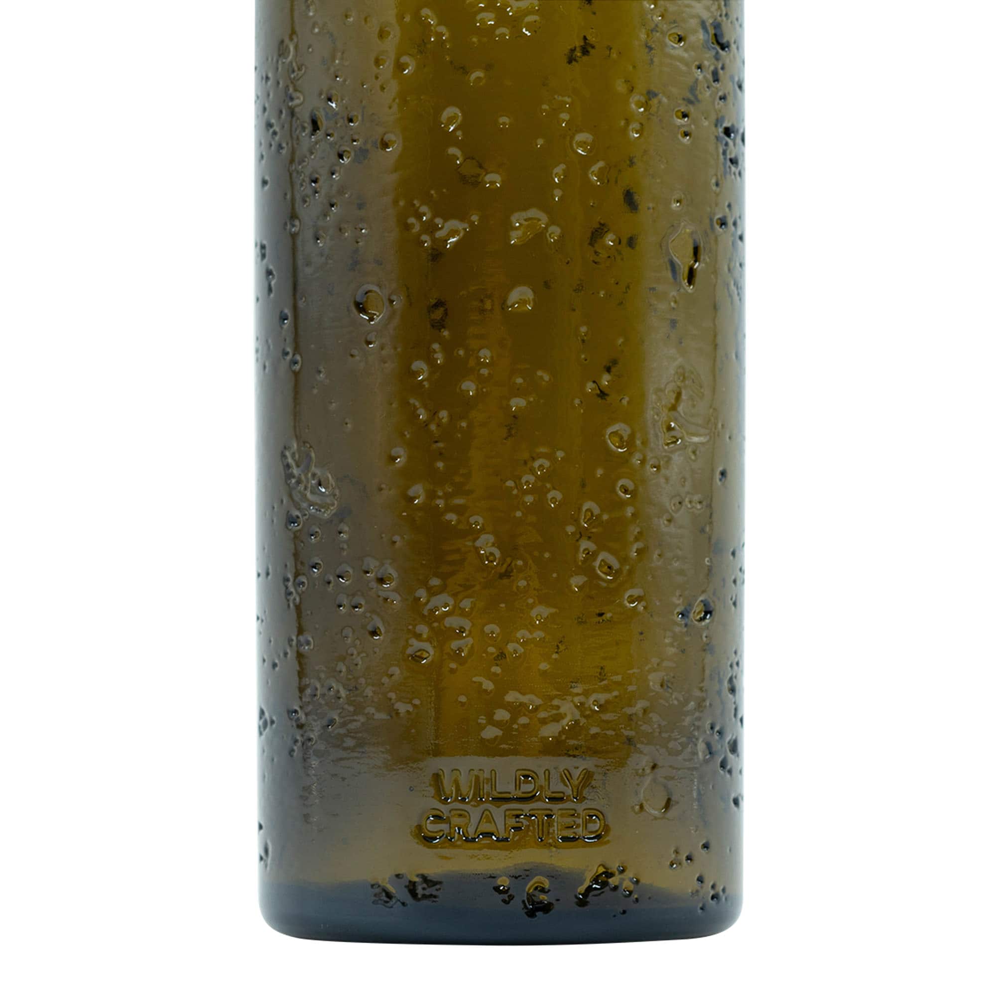 500 ml Wildly Crafted klaaspudel 'Bobby Jr', pruun, sulgur: kork