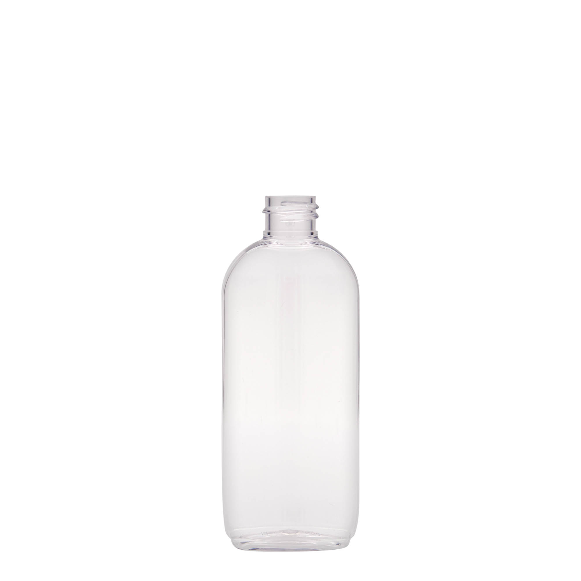 100 ml PET-pudel 'Iris', ovaalne, plastik, kael: 20/410 100 ml PET-pudel 'Iris', ovaalne, plastik, kael: 20/410