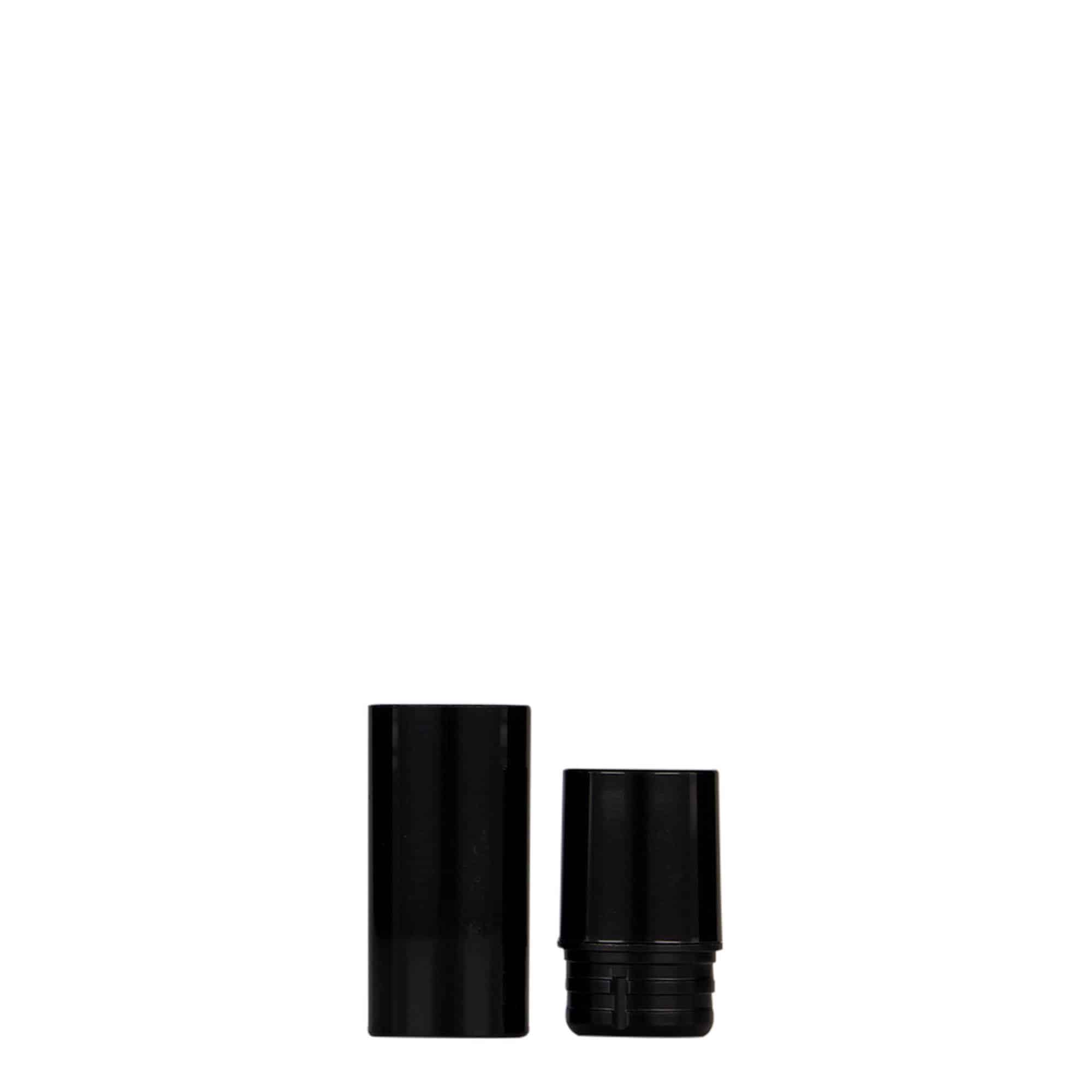 5 ml õhuvaba dosaator 'Nano', PP-plast, must