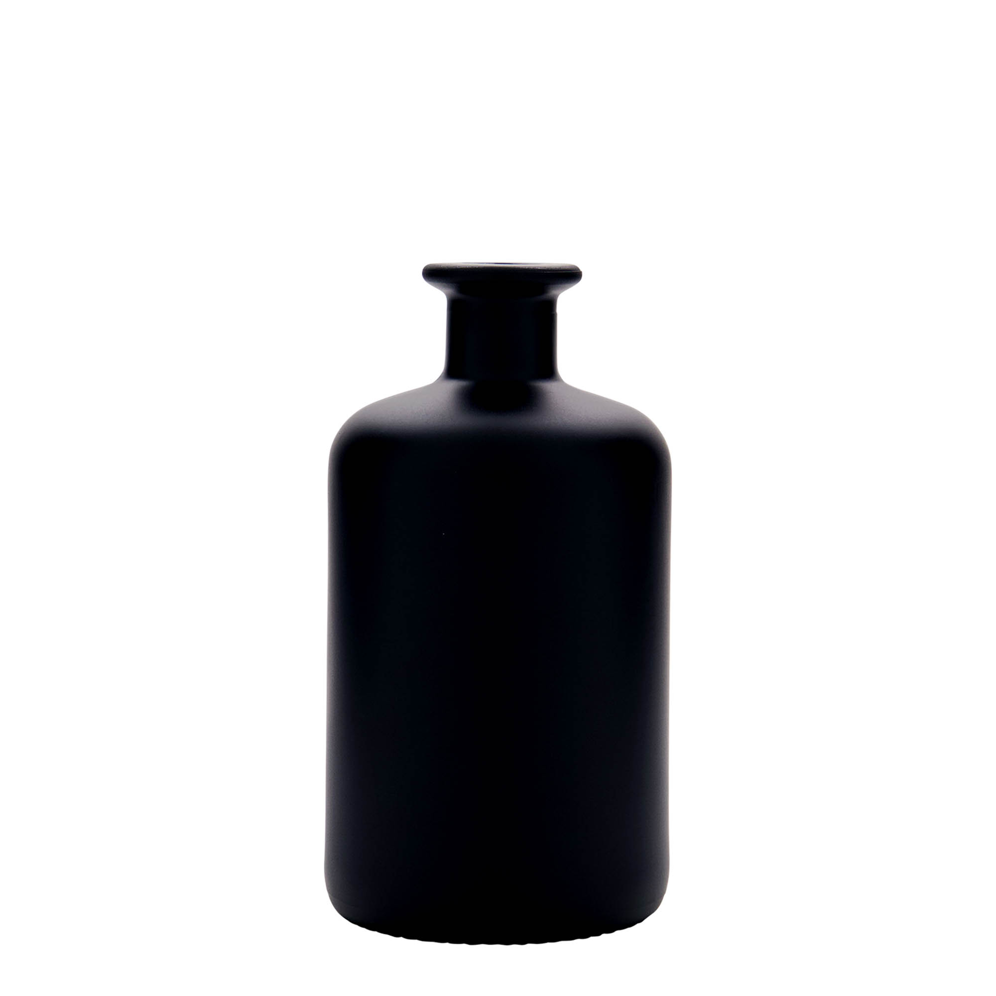 500 ml apteegipudeliklaas, must, suuava: kork 500 ml apteegipudeliklaas, must, suuava: kork