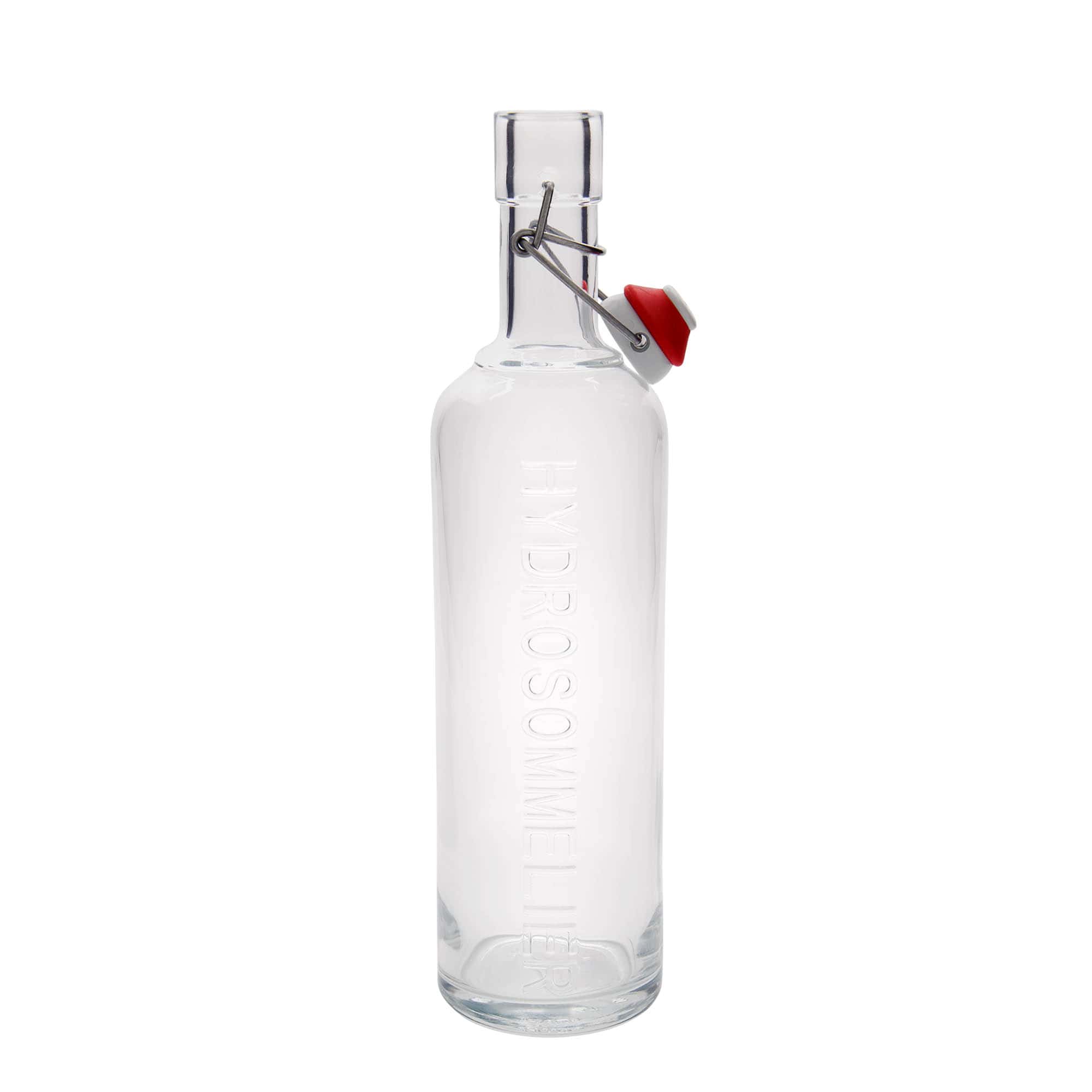 1.000 ml klaaspudel „Optima Hydrosommelier“, avale: sanglilukk