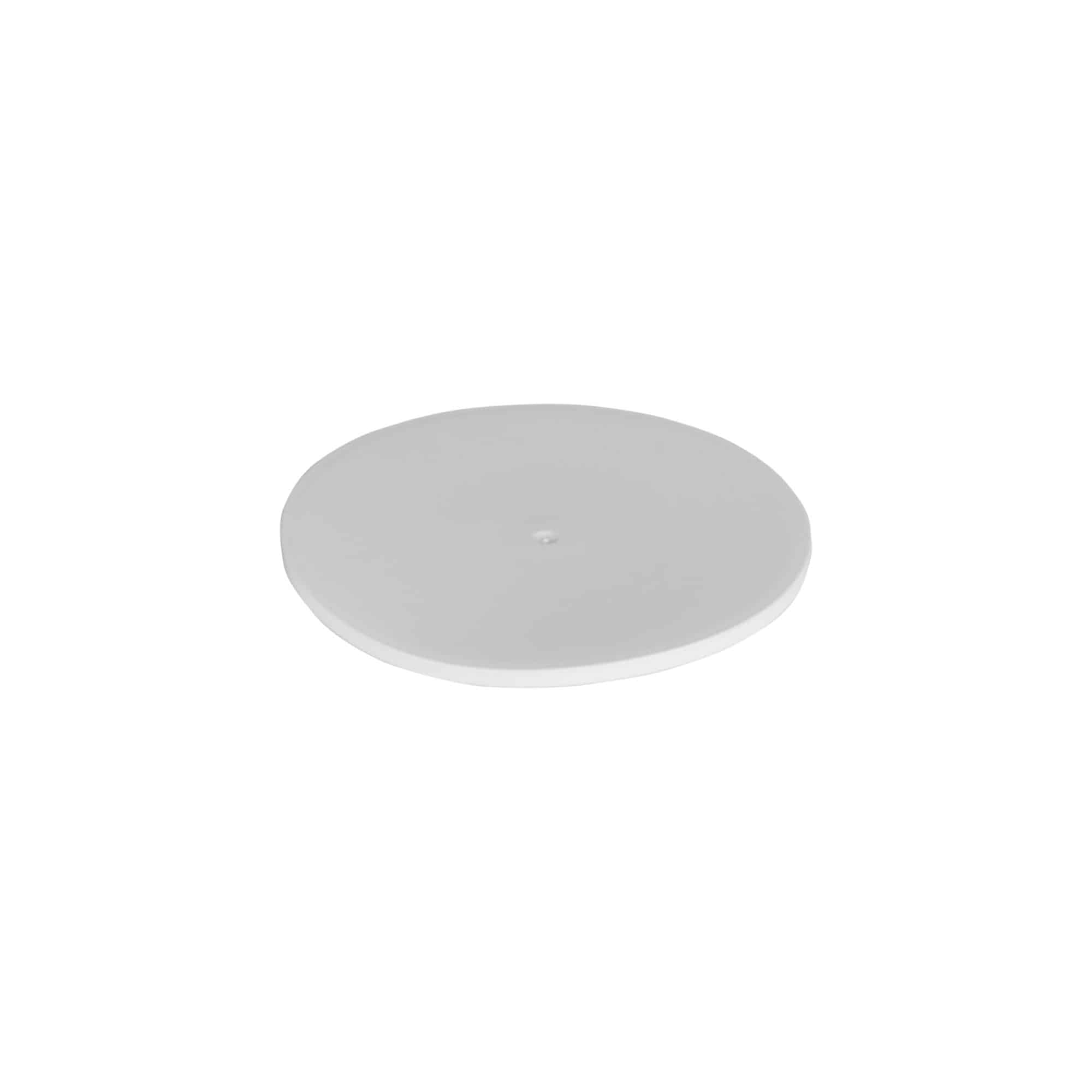 Katteplaat 200 ml jaoks 'Bianca', PP-plastik, valge
