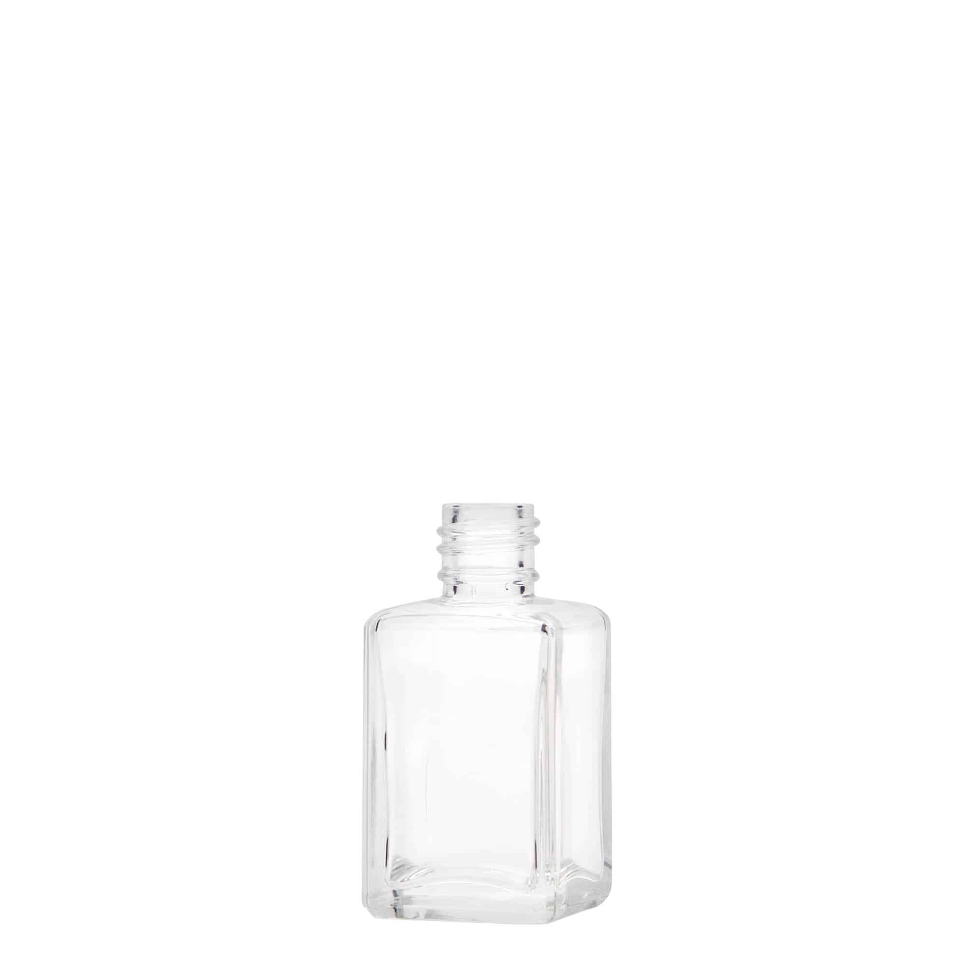 30 ml klaaspudel 'Tamme', ruudukujuline, avaus: PP 18