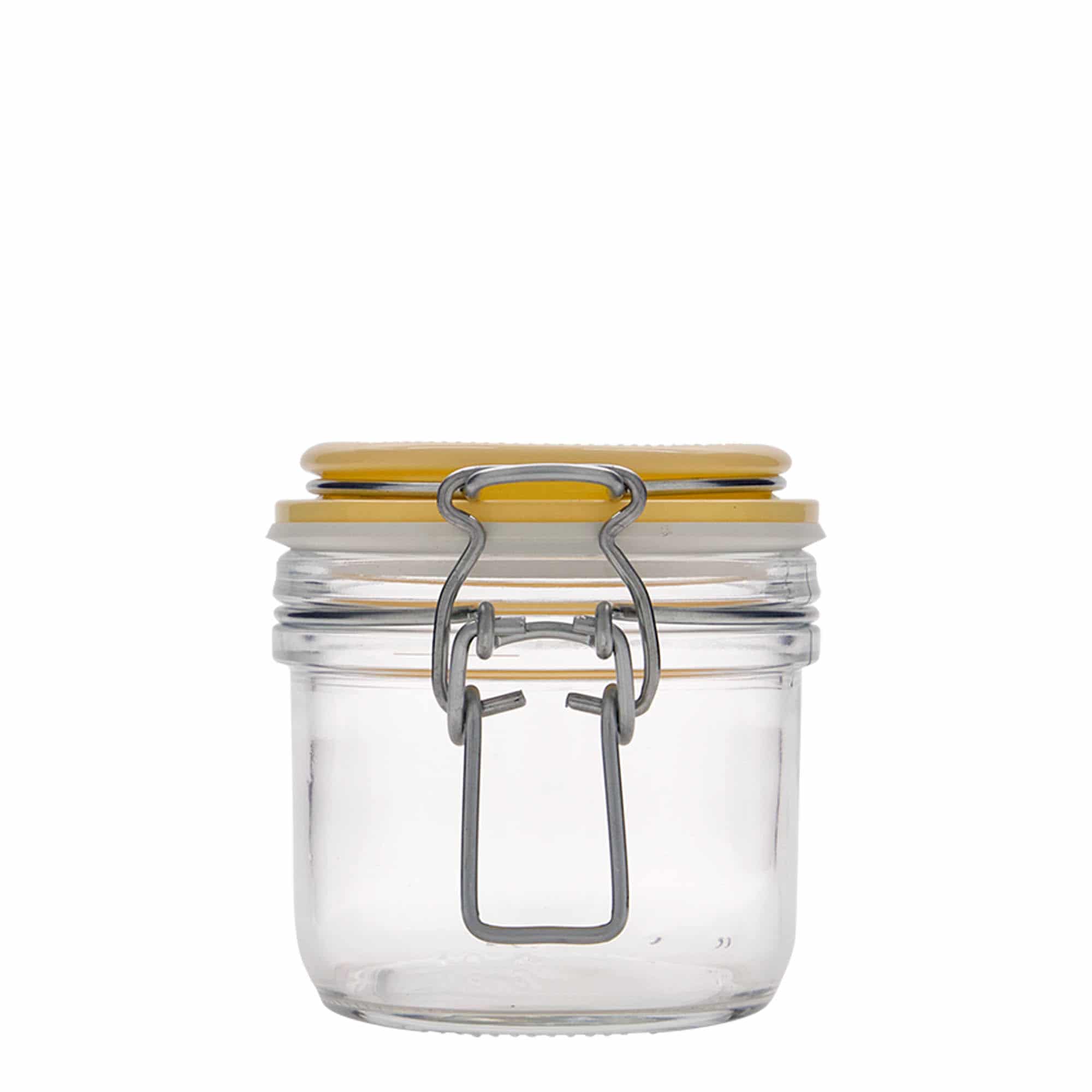 200 ml traatkaanega purk 'Fido', kollane, sulgur: traatkaas 200 ml traatkaanega purk 'Fido', kollane, sulgur: traatkaas