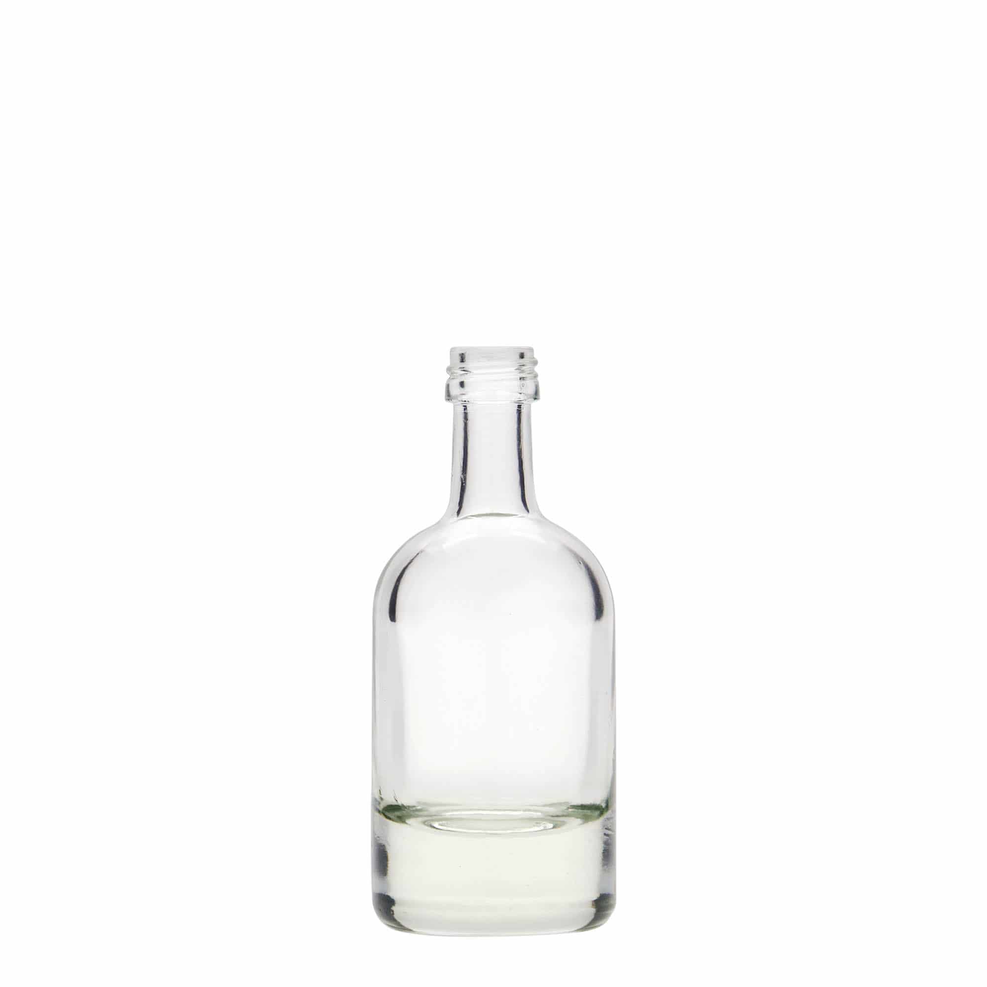 50 ml klaaspudel 'Linea Uno', suuava: PP 18
