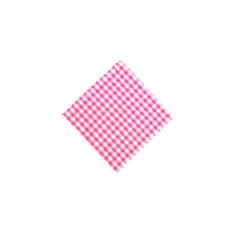 Ruuduline riidest purgikate 12×12, ruudukujuline, tekstiil, roosa, sulguri tüüp: TO38–TO53 Ruuduline riidest purgikate 12×12, ruudukujuline, tekstiil, roosa, sulguri tüüp: TO38–TO53