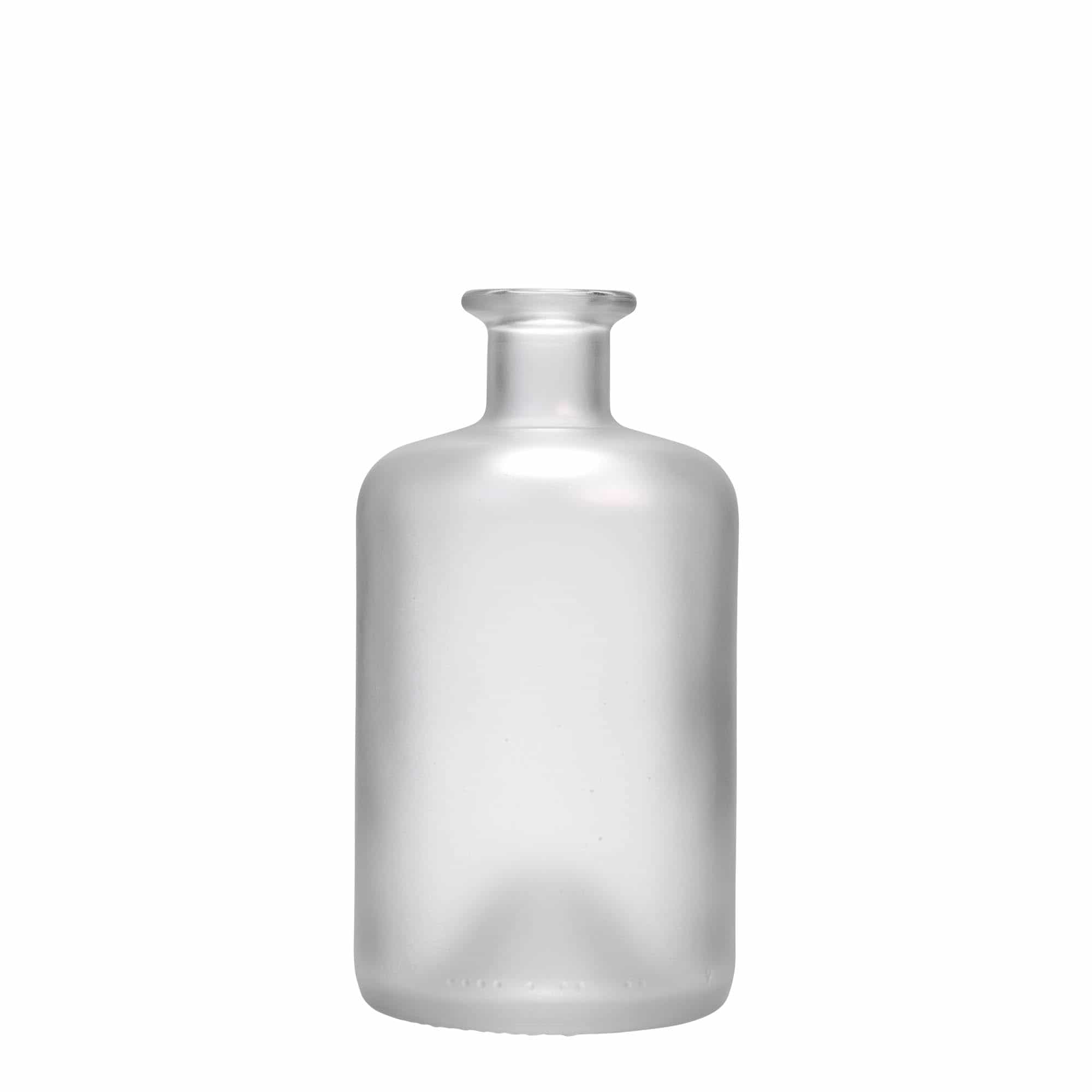 500 ml klaasist apteegipudel, matt, sulgur: kork 500 ml klaasist apteegipudel, matt, sulgur: kork