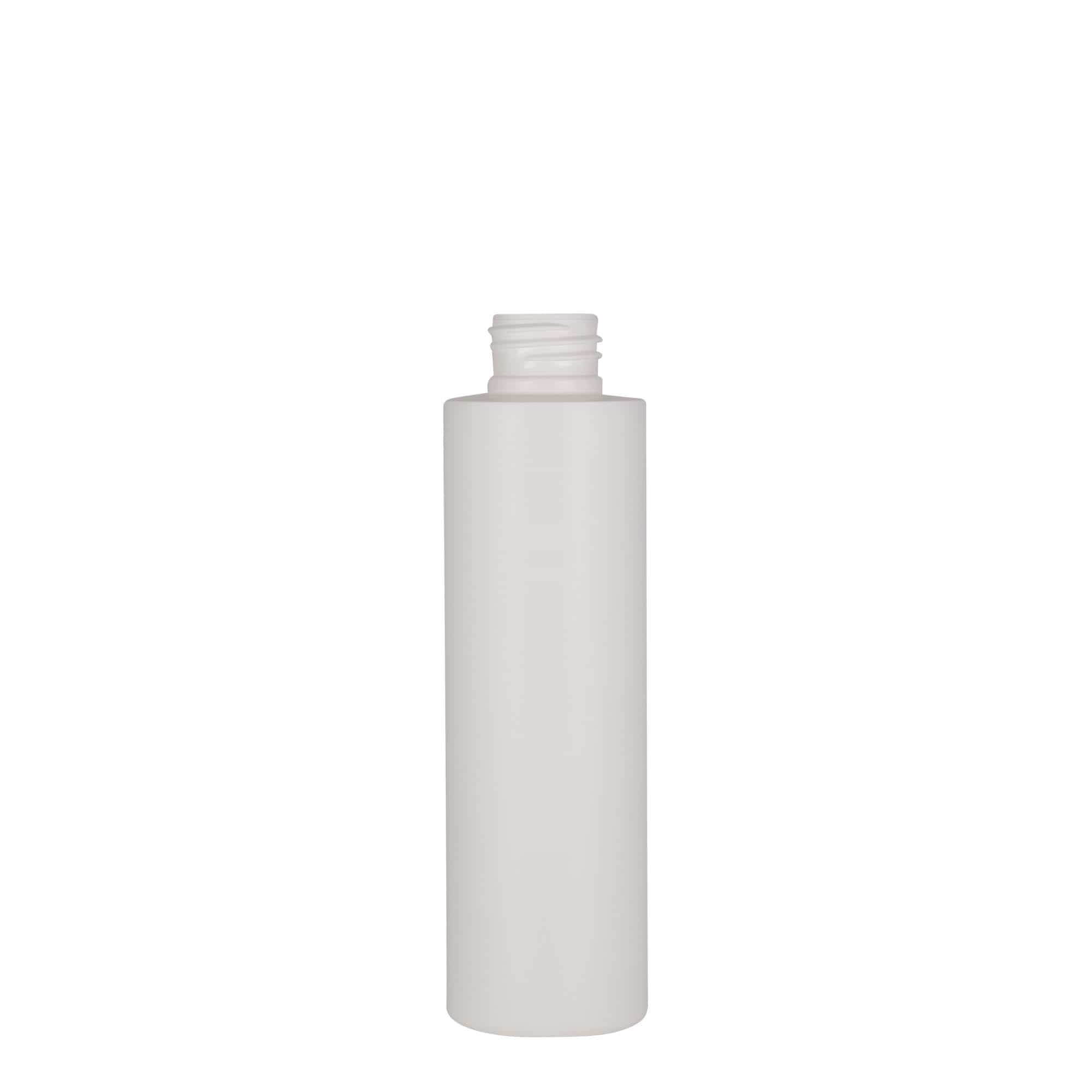150 ml plastpudel 'Pipe', HDPE, valge, suu: 24/410 150 ml plastpudel 'Pipe', HDPE, valge, suu: 24/410