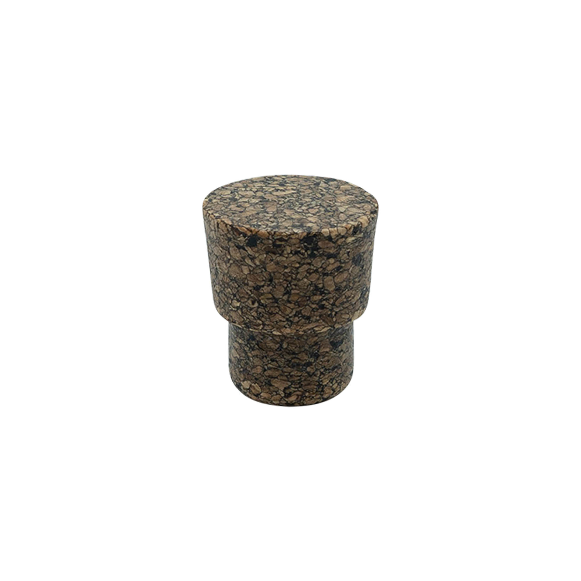 Käepideme kork 'Cornice' 22,5 mm, Corkcoal, ava jaoks: kork Käepideme kork 'Cornice' 22,5 mm, Corkcoal, ava jaoks: kork