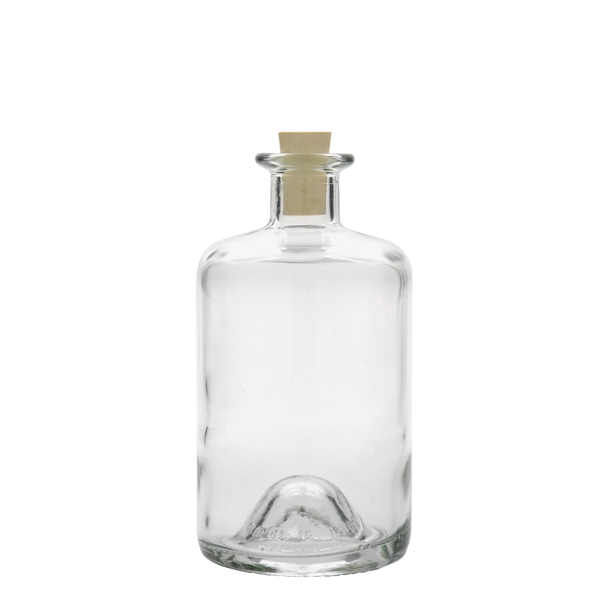 500 ml apteegipudeliklaas, suuava: kork