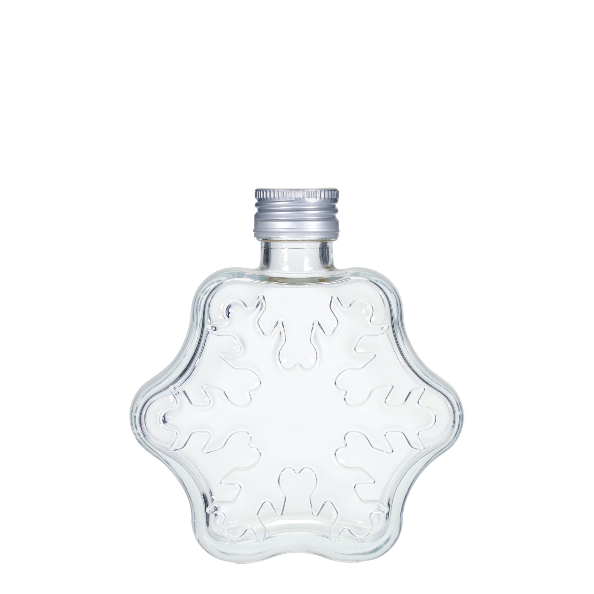 200 ml klaaspudel 'Lumekristall', suuava: PP 28
