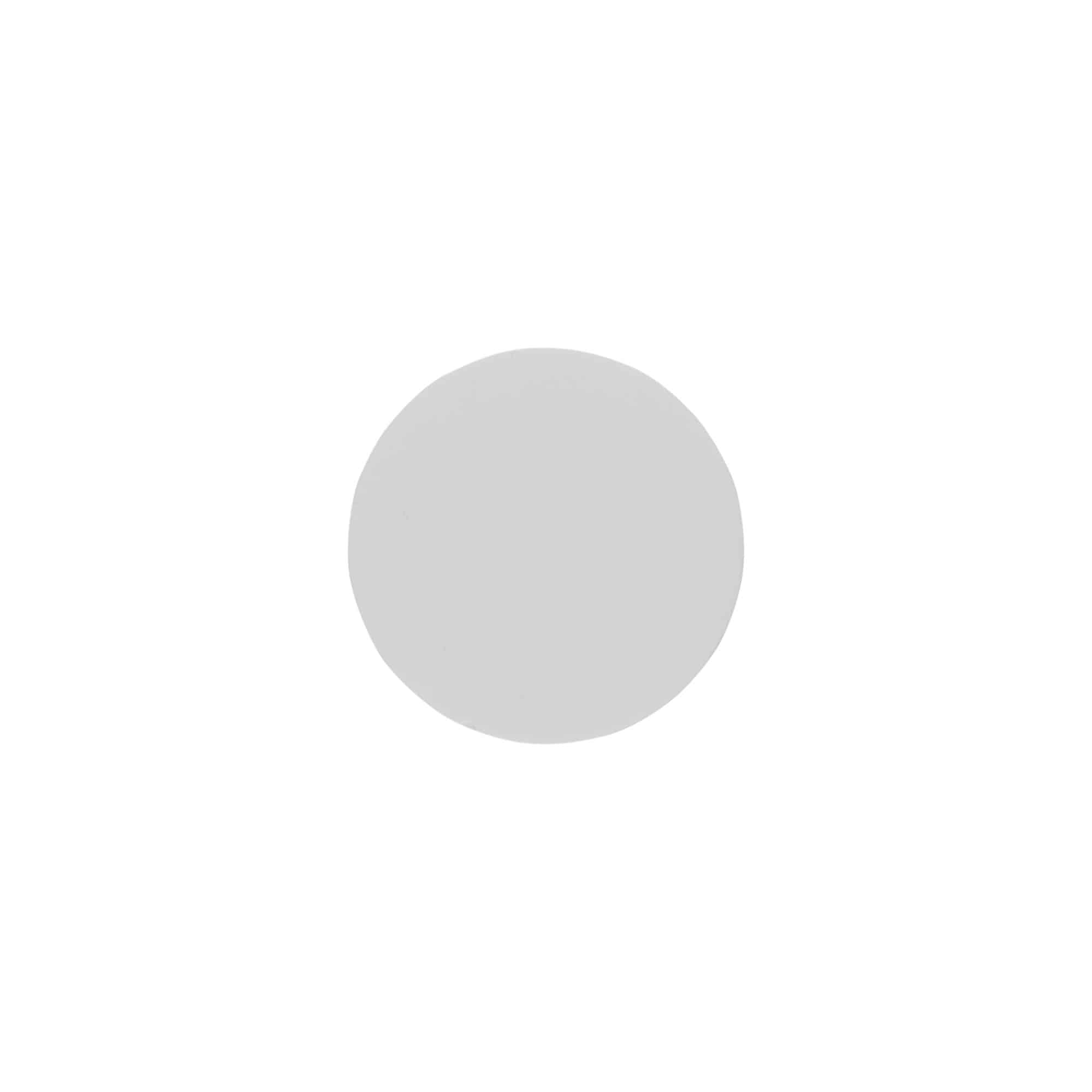 Katteplaat 100 ml 'Bianca' jaoks, PP-plast, valge