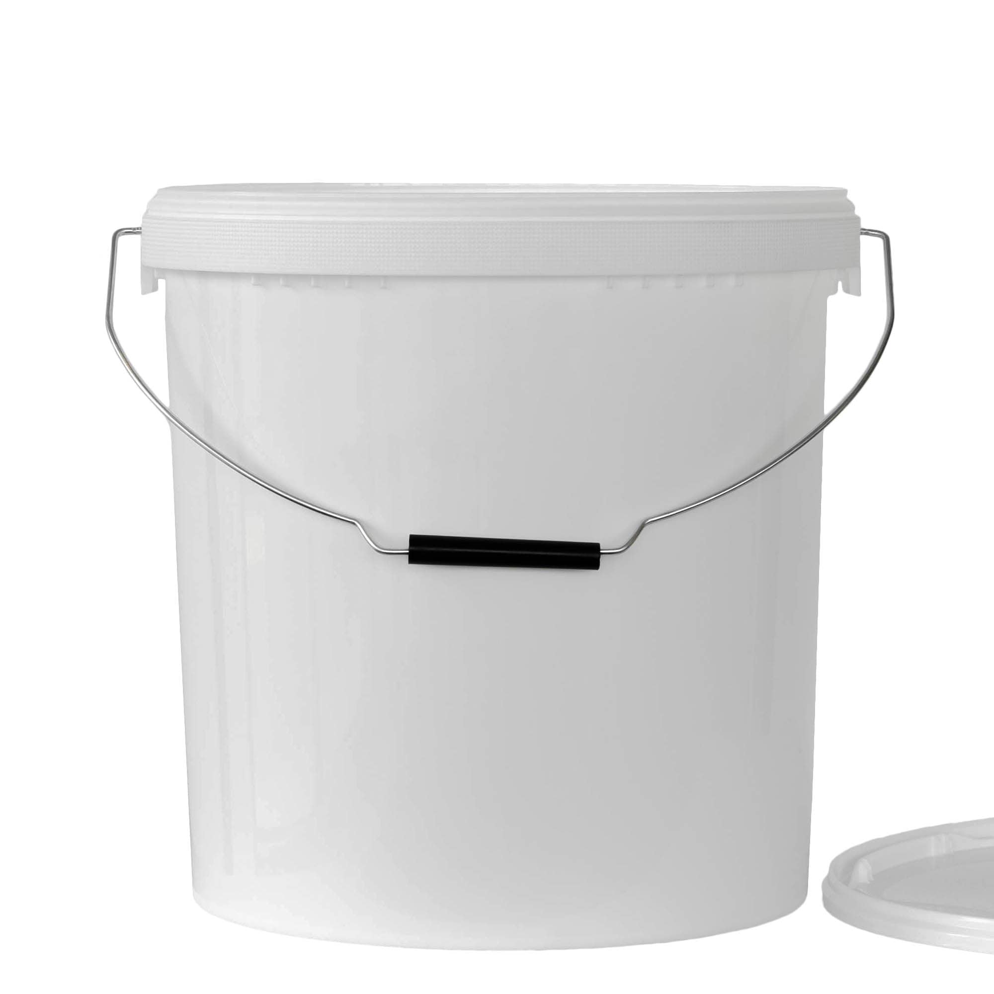 20 l ämber, PP-plast, valge
