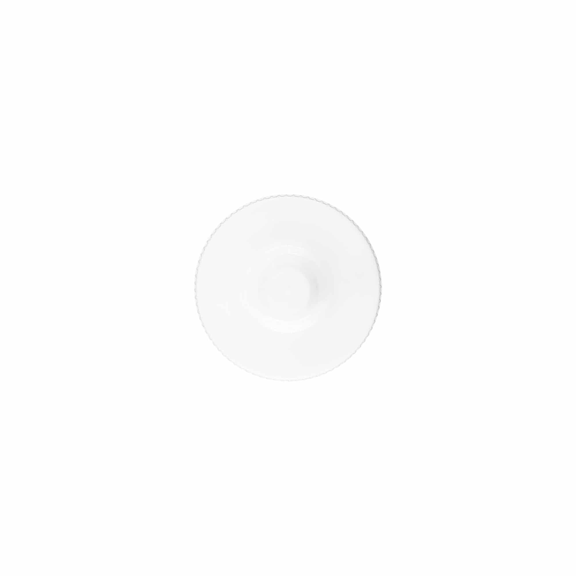 Kruvikork aplikaatoriga, PP-plastik, valge, suuava jaoks: 24/410