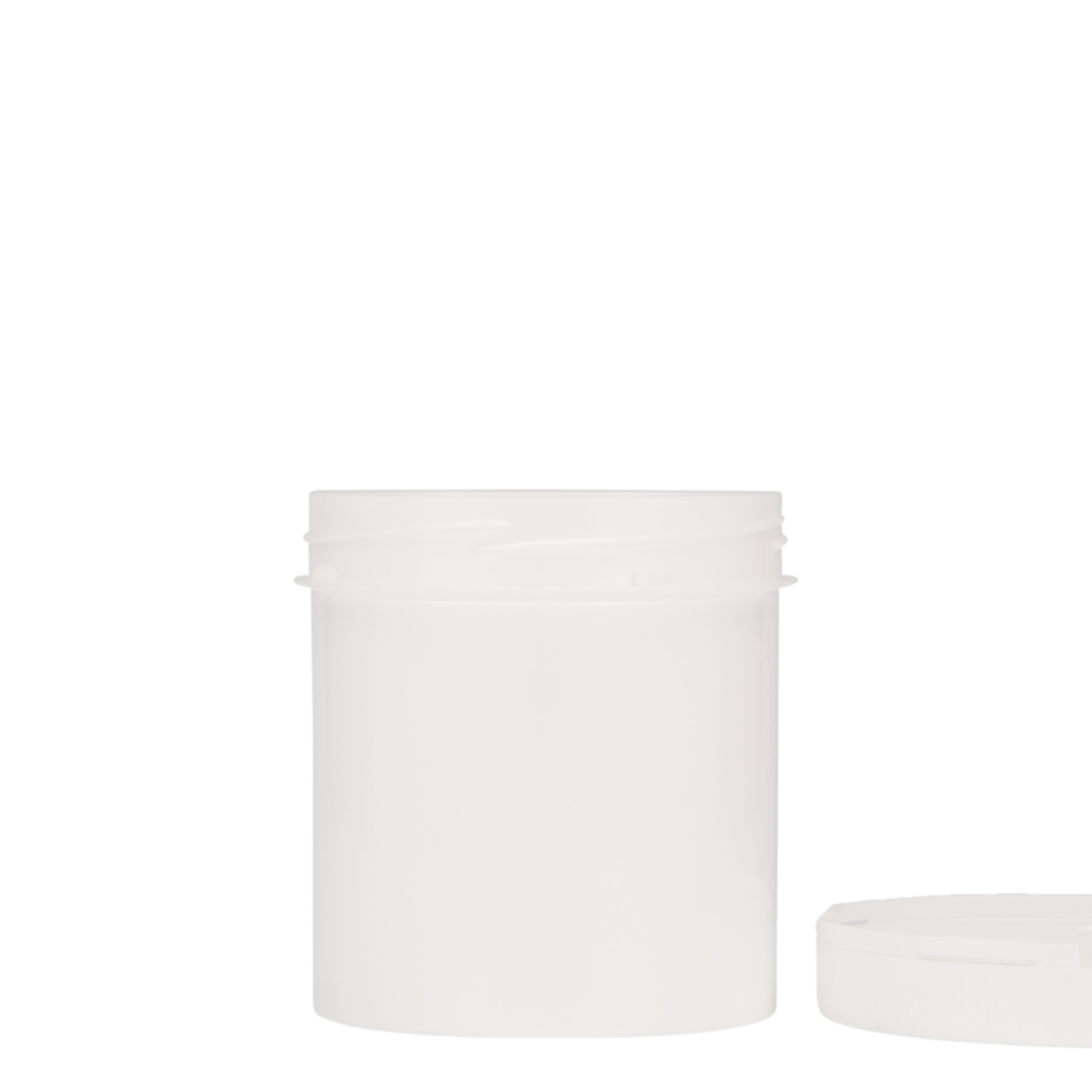 250 ml plastikkarp 'Securilock', PP, valge, ava: kruvikork 250 ml plastikkarp 'Securilock', PP, valge, ava: kruvikork
