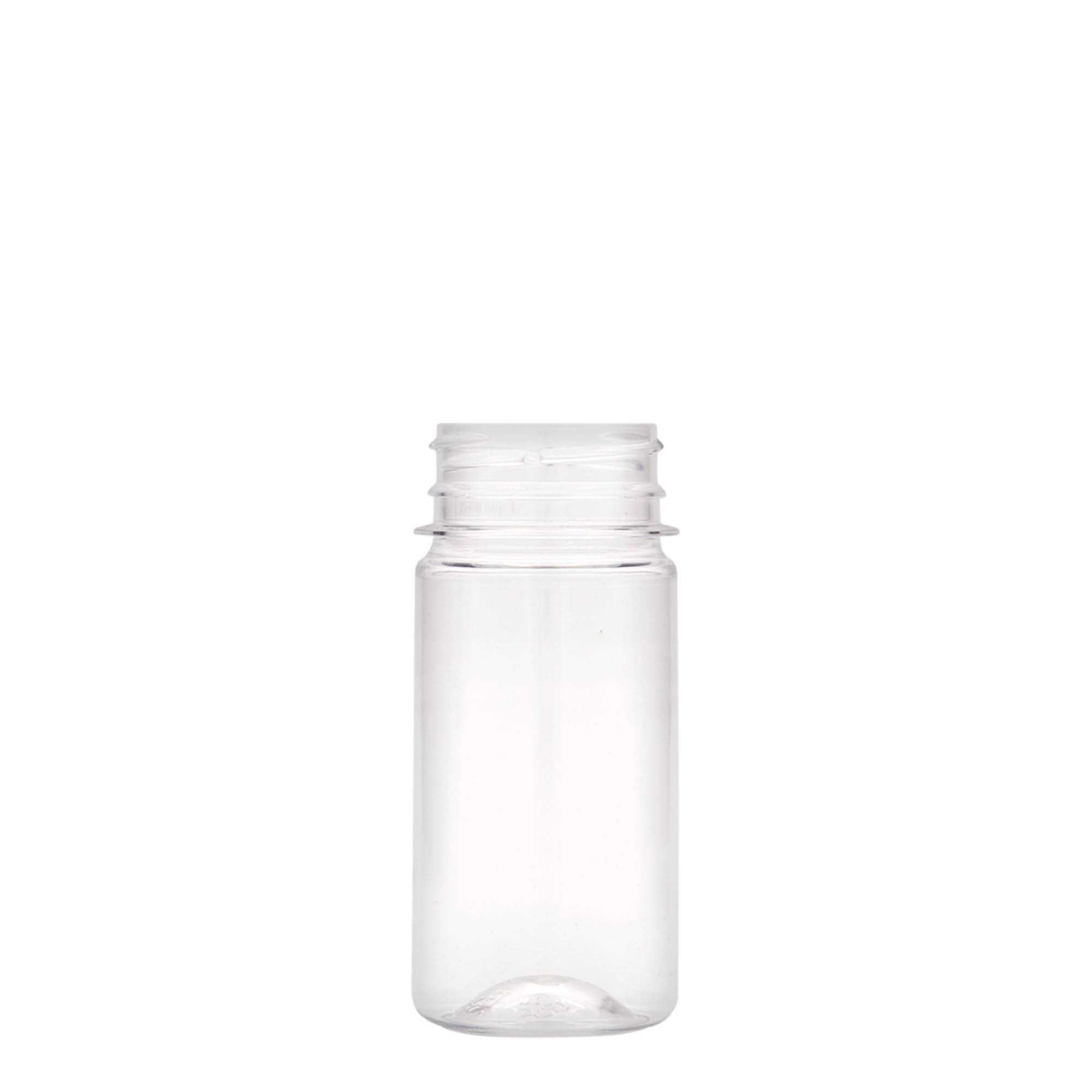 100 ml PET-pudel 'Everytime', plastik, kael: 38 mm 100 ml PET-pudel 'Everytime', plastik, kael: 38 mm