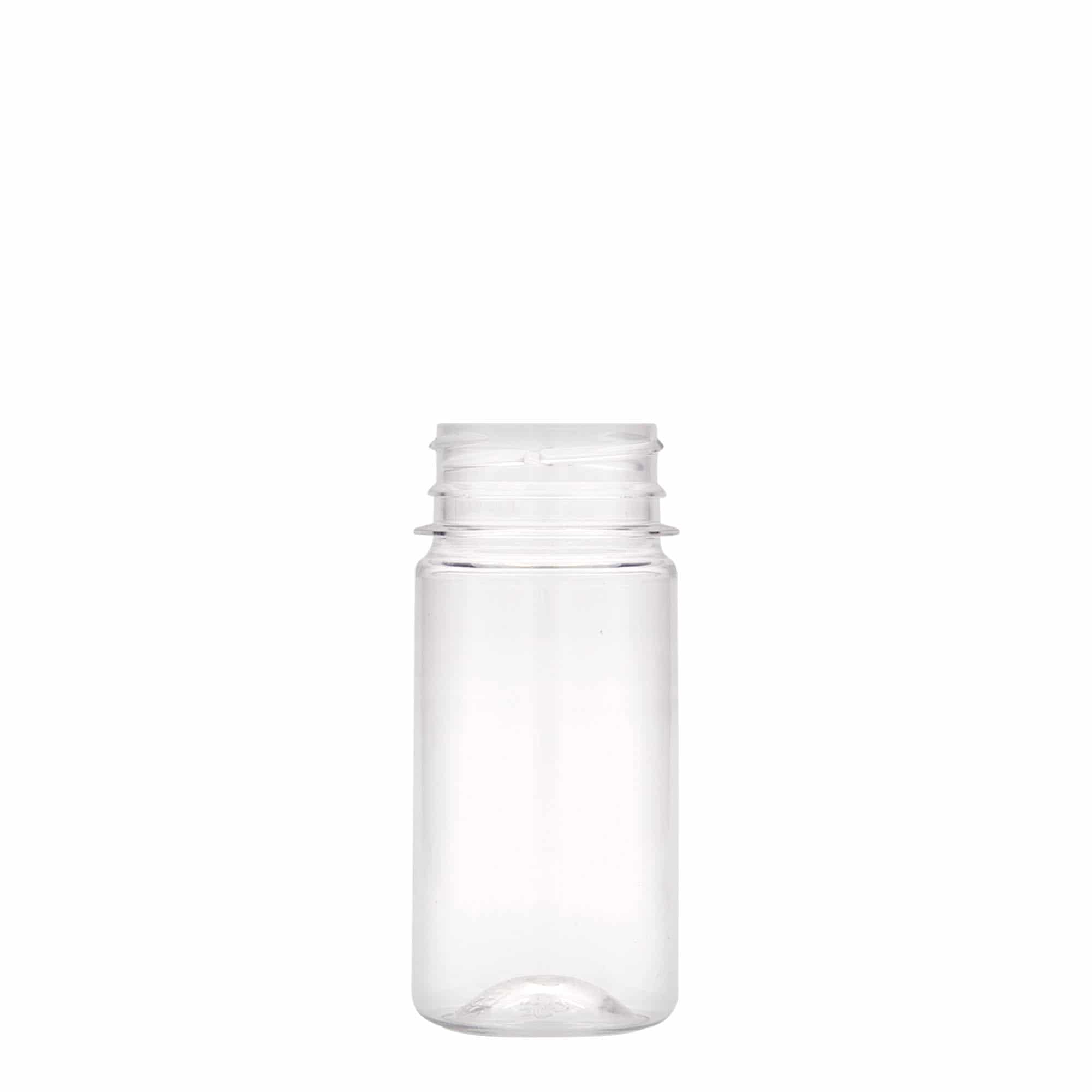 100 ml PET-pudel „Everytime“, plastik, avale: 38 mm