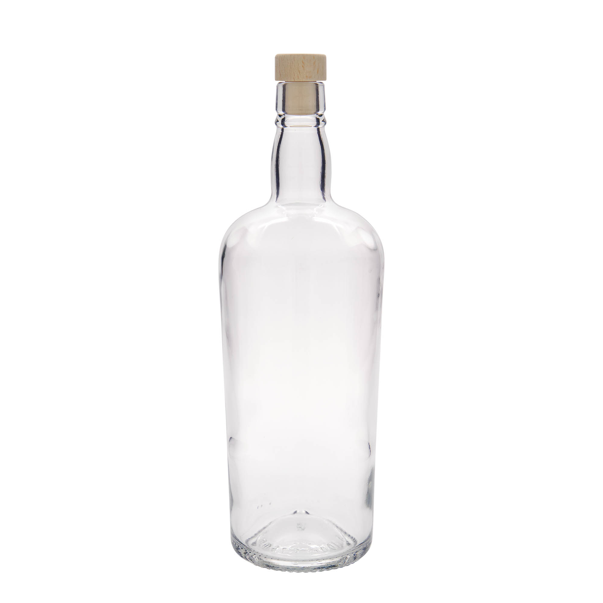 1000 ml klaaspudel 'Edinburgh', suue: kork