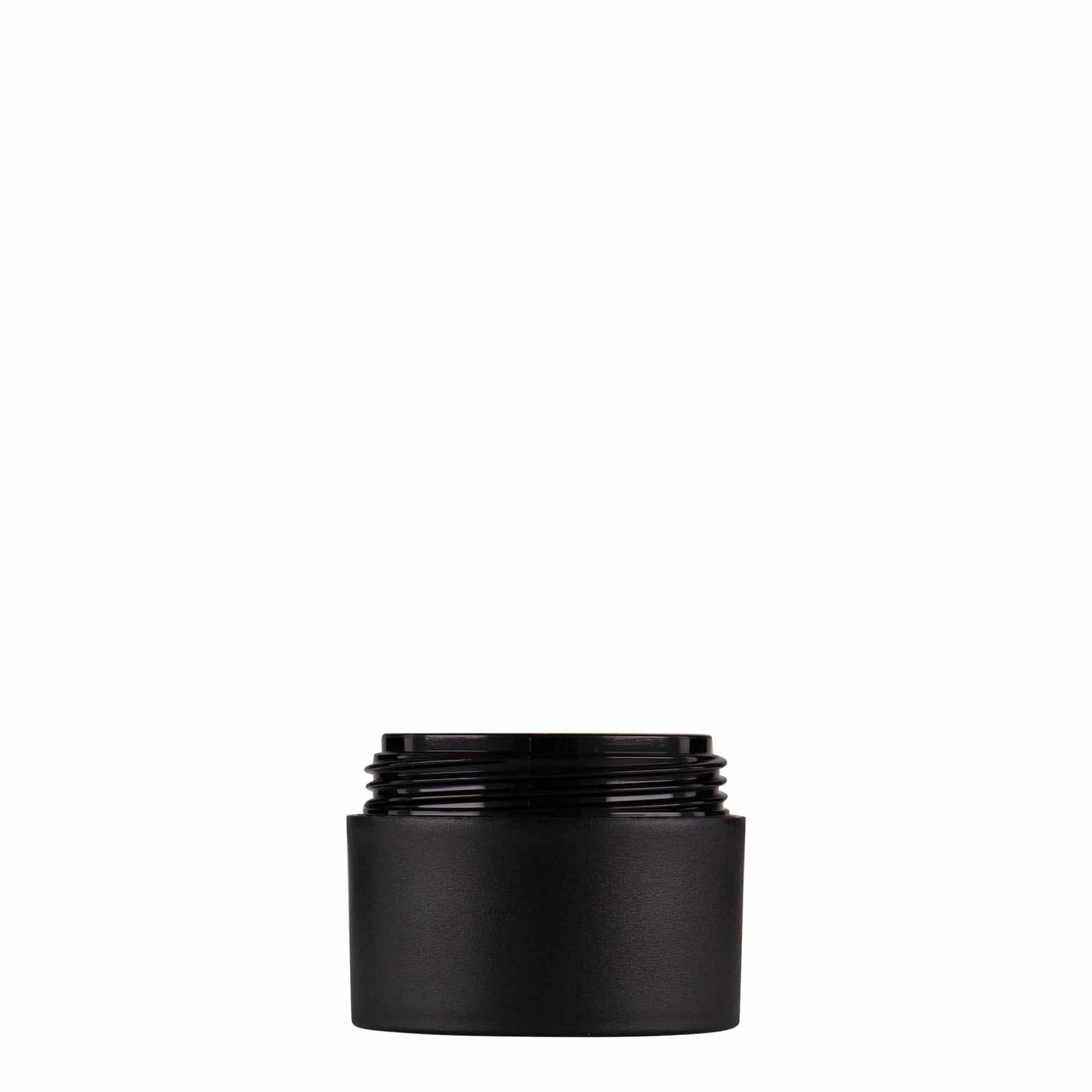 15 ml plasttoos 'Antonella', PP, must, sulgur: keeratav kaas
