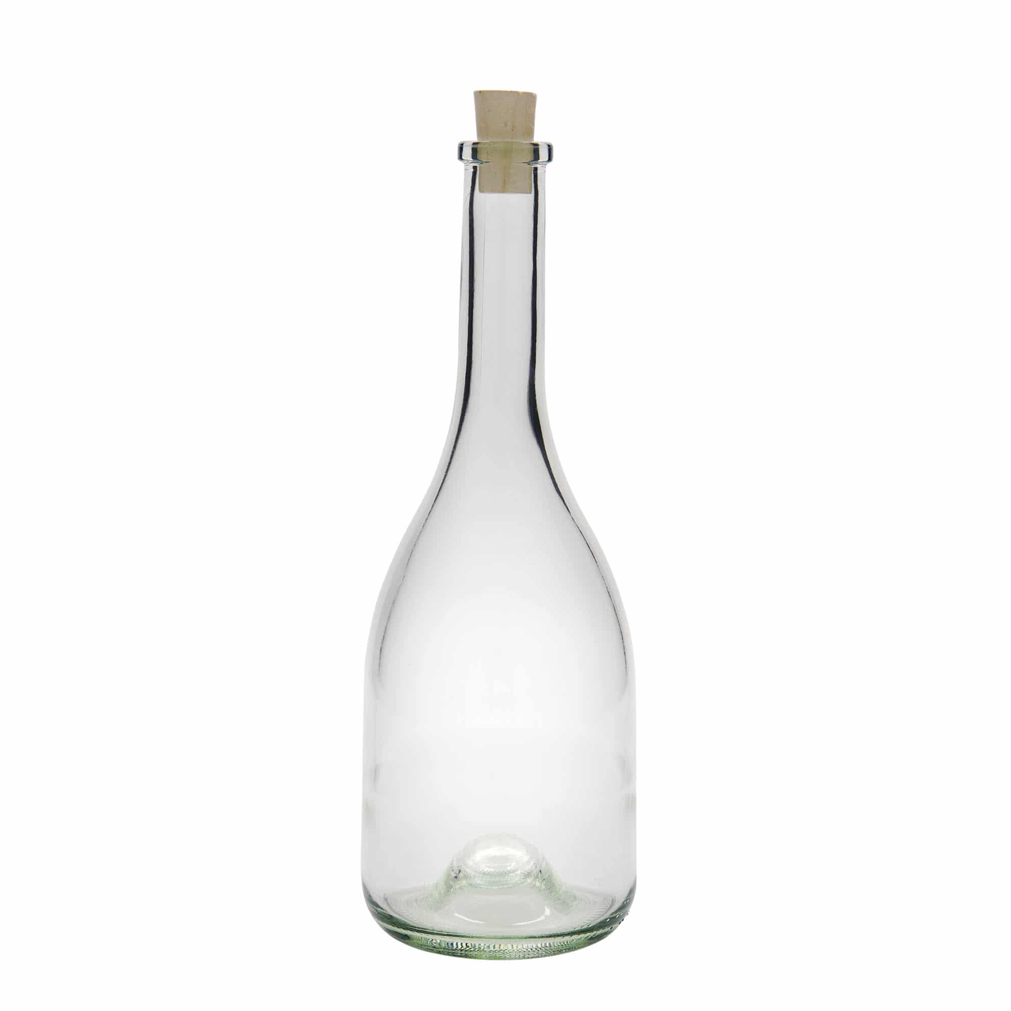 750 ml klaaspudel 'Rustica', sulgur: kork