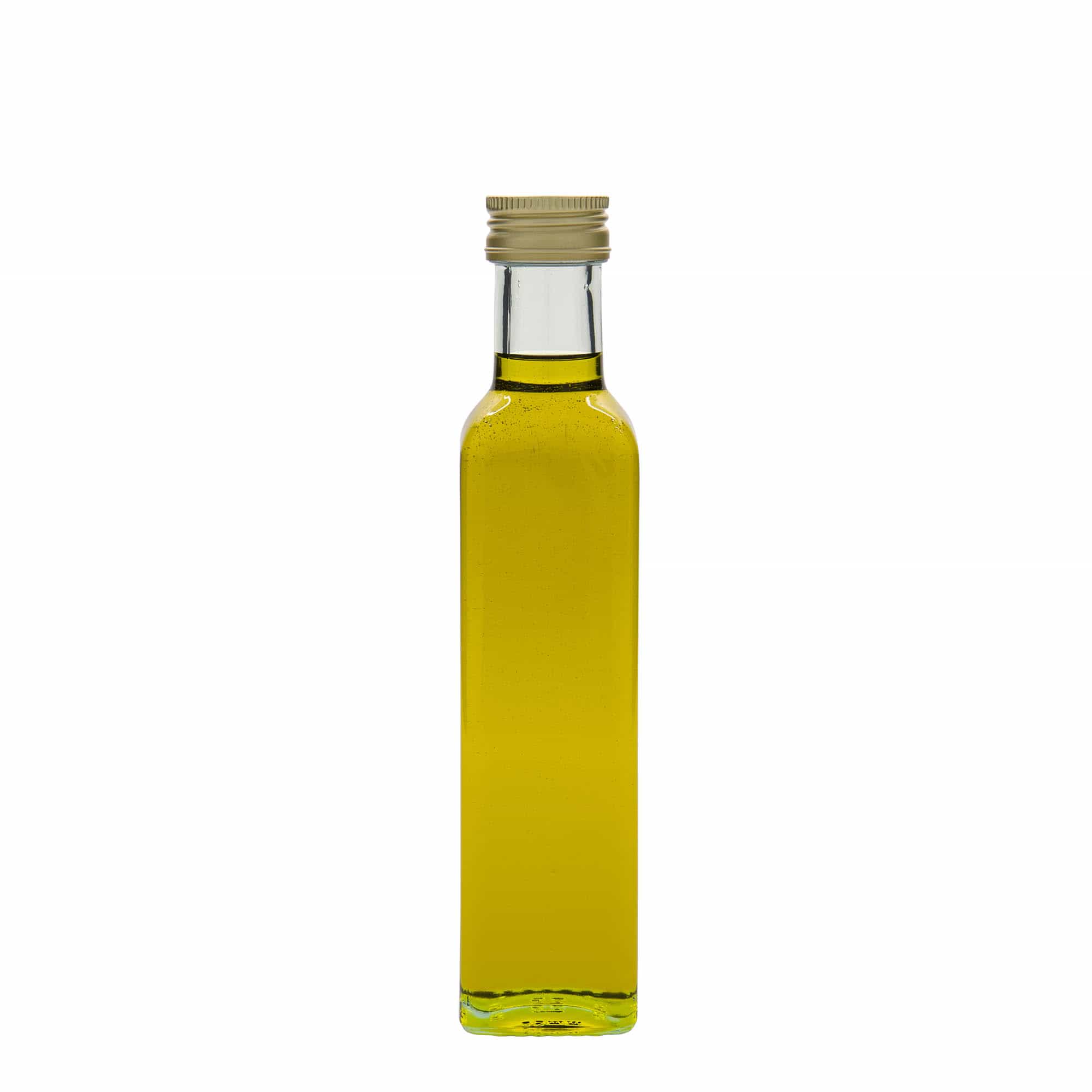 250 ml klaaspudel 'Marasca', ruudukujuline, suuava: PP 31,5