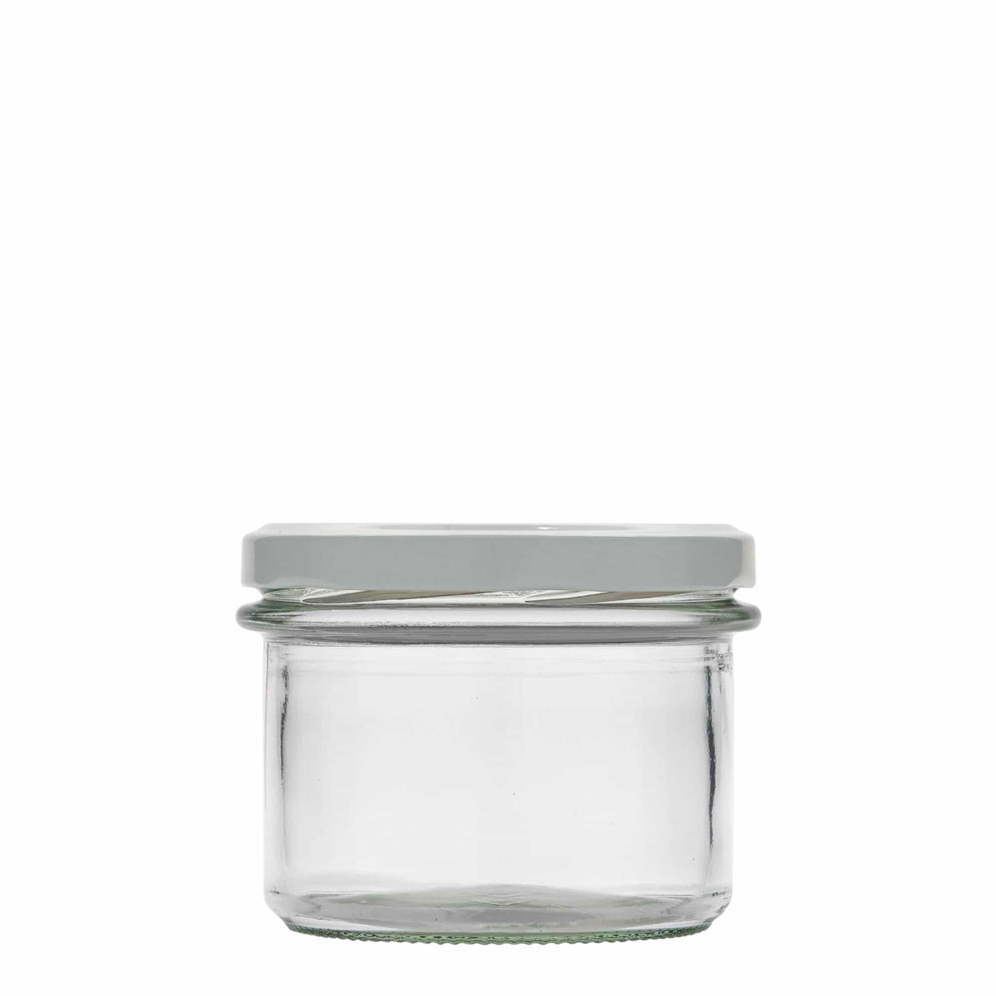 235 ml laia suuga purk, sulgur: twist-off (TO 82)
