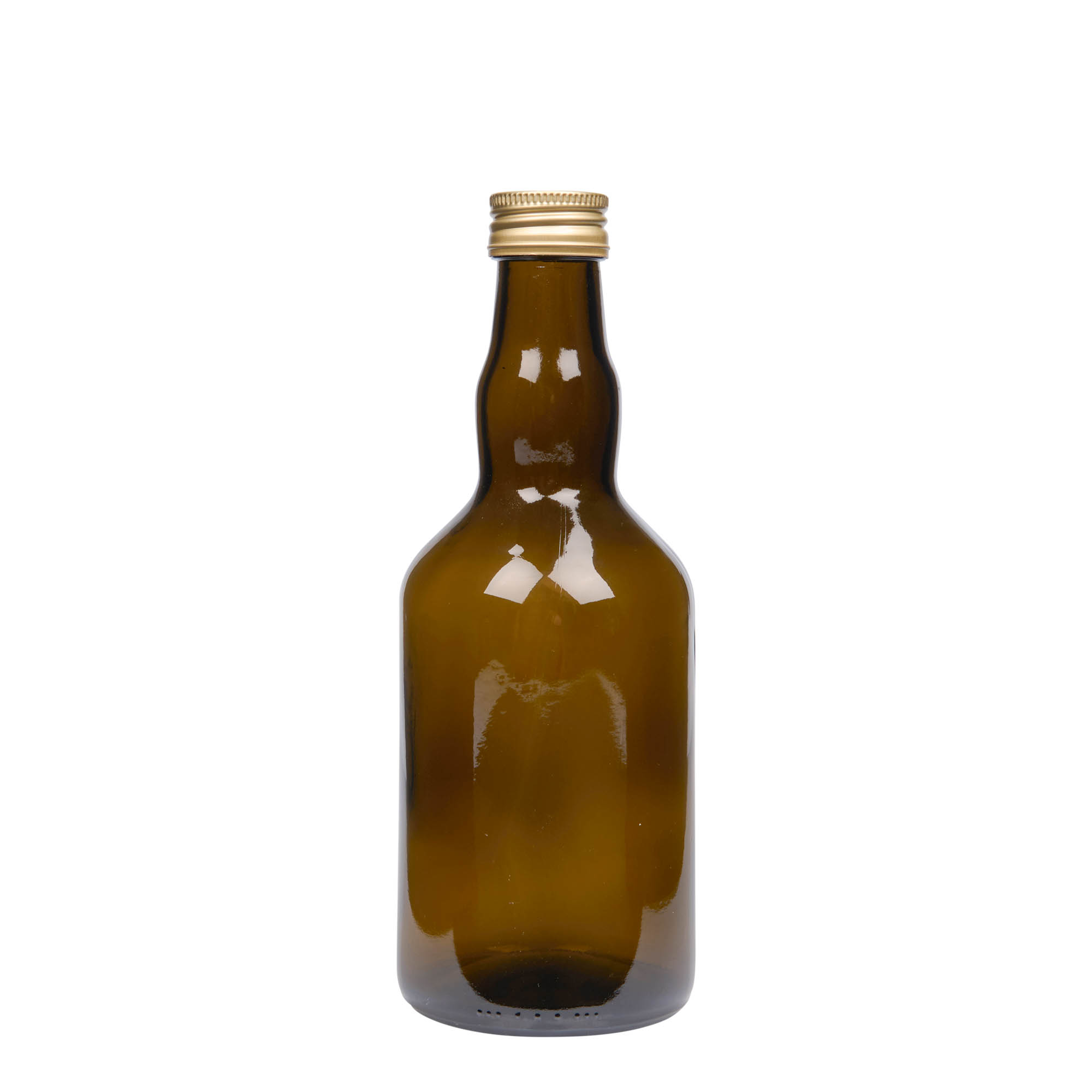 500 ml klaaspudel 'Olona', antiikroheline, suuava: PP 31,5