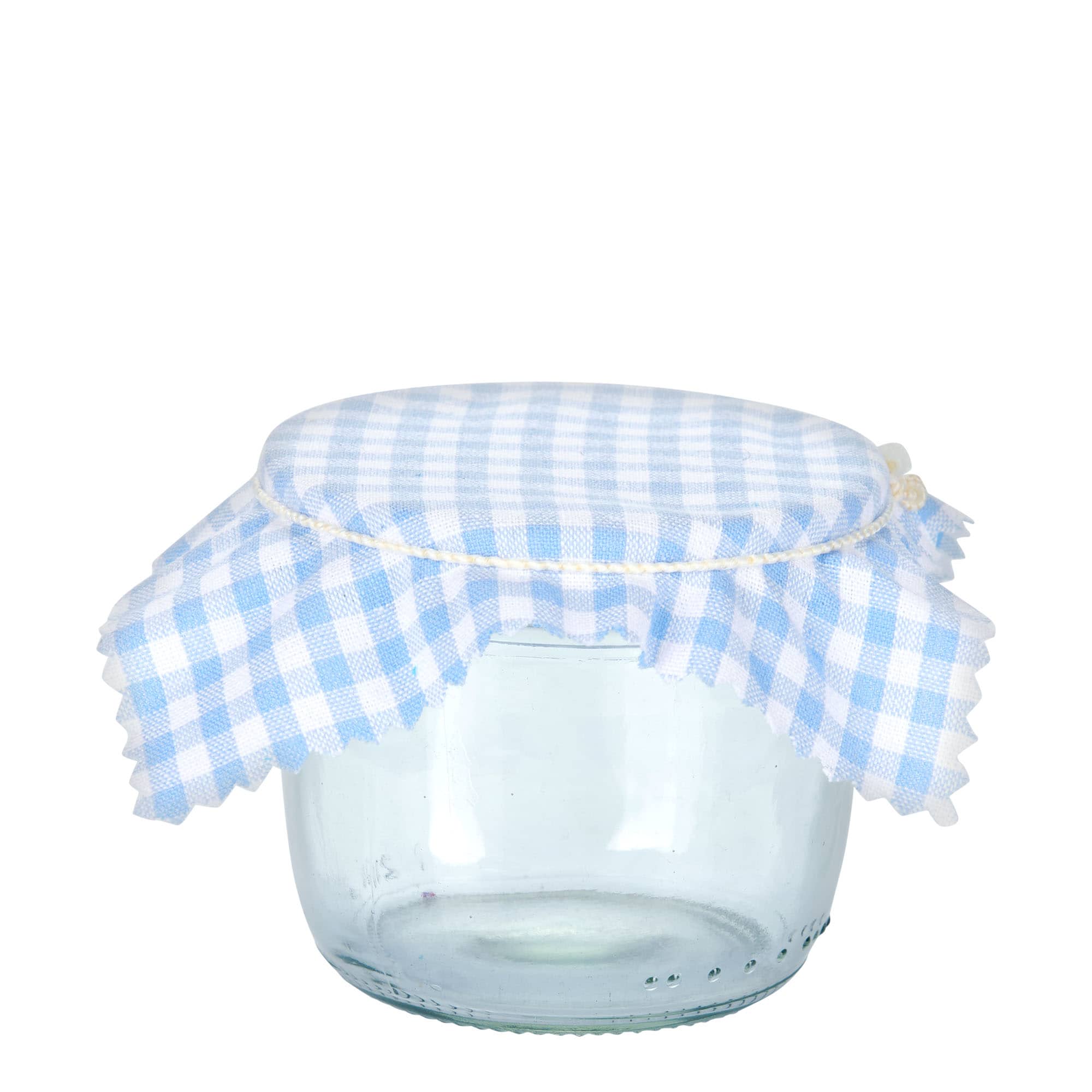 Riidest salvrätik ruuduline 12x12, ruudukujuline, tekstiil, helesinine, ava: TO38-TO53