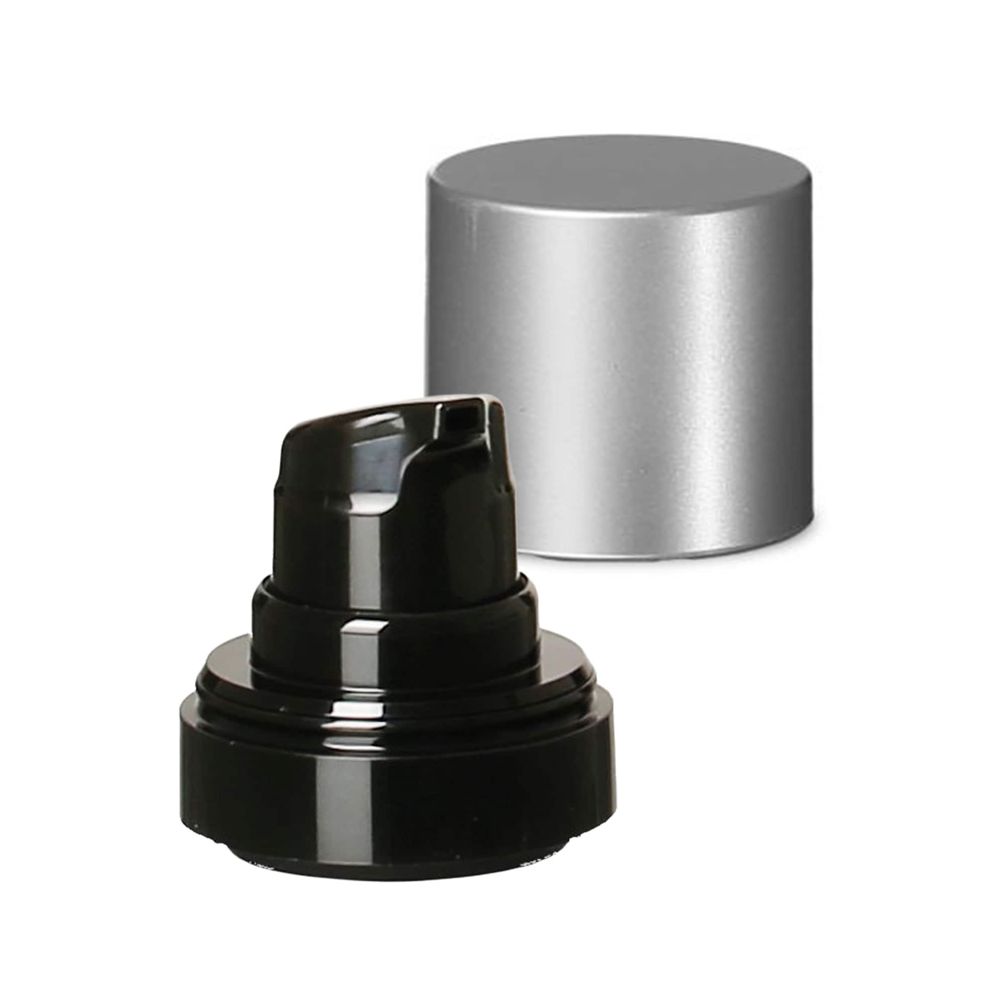 Airless dosaatori pumbapea 'Micro', PP-plast, must