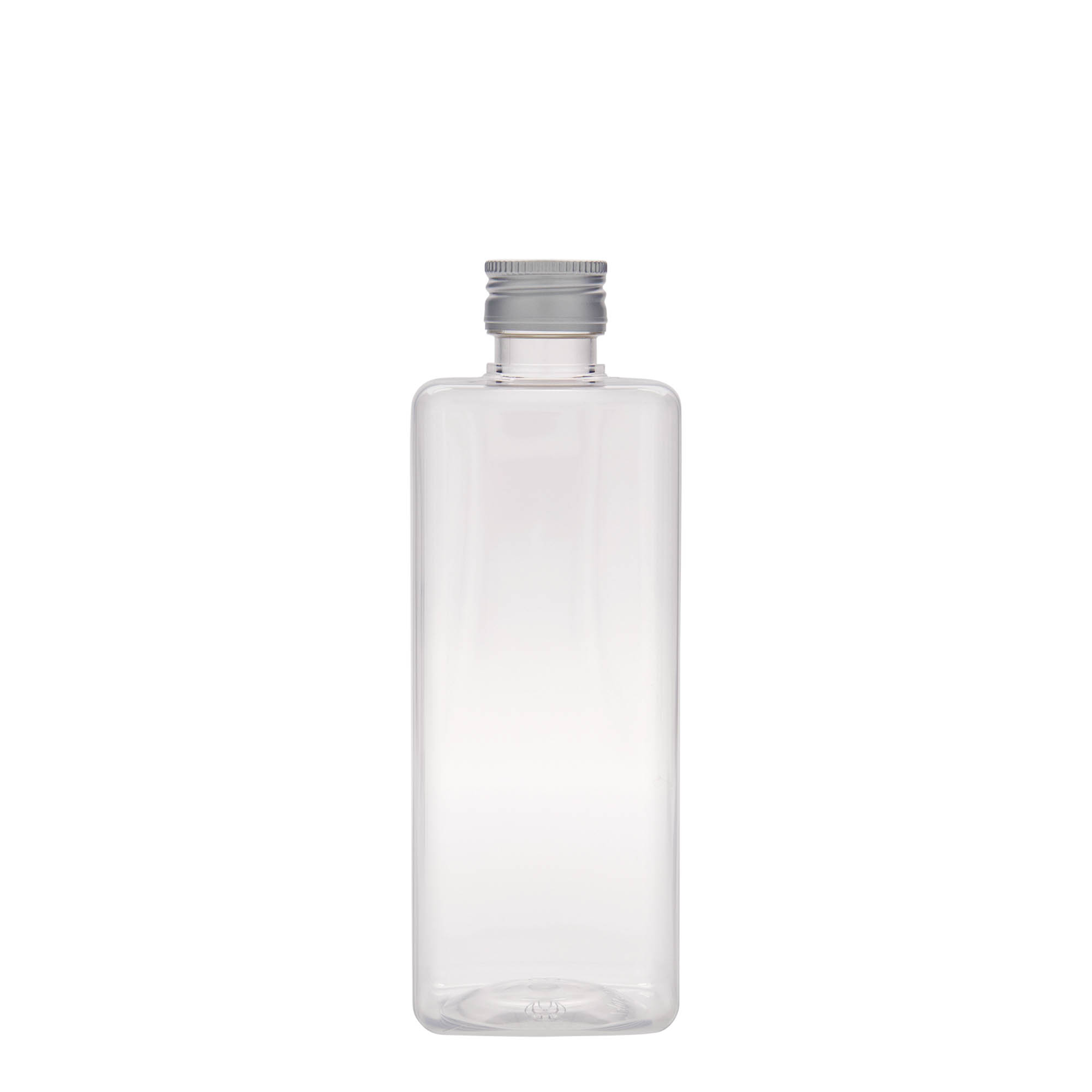 500 ml PET-pudel 'Karl', ruudukujuline, plastik, suuava: PP 28