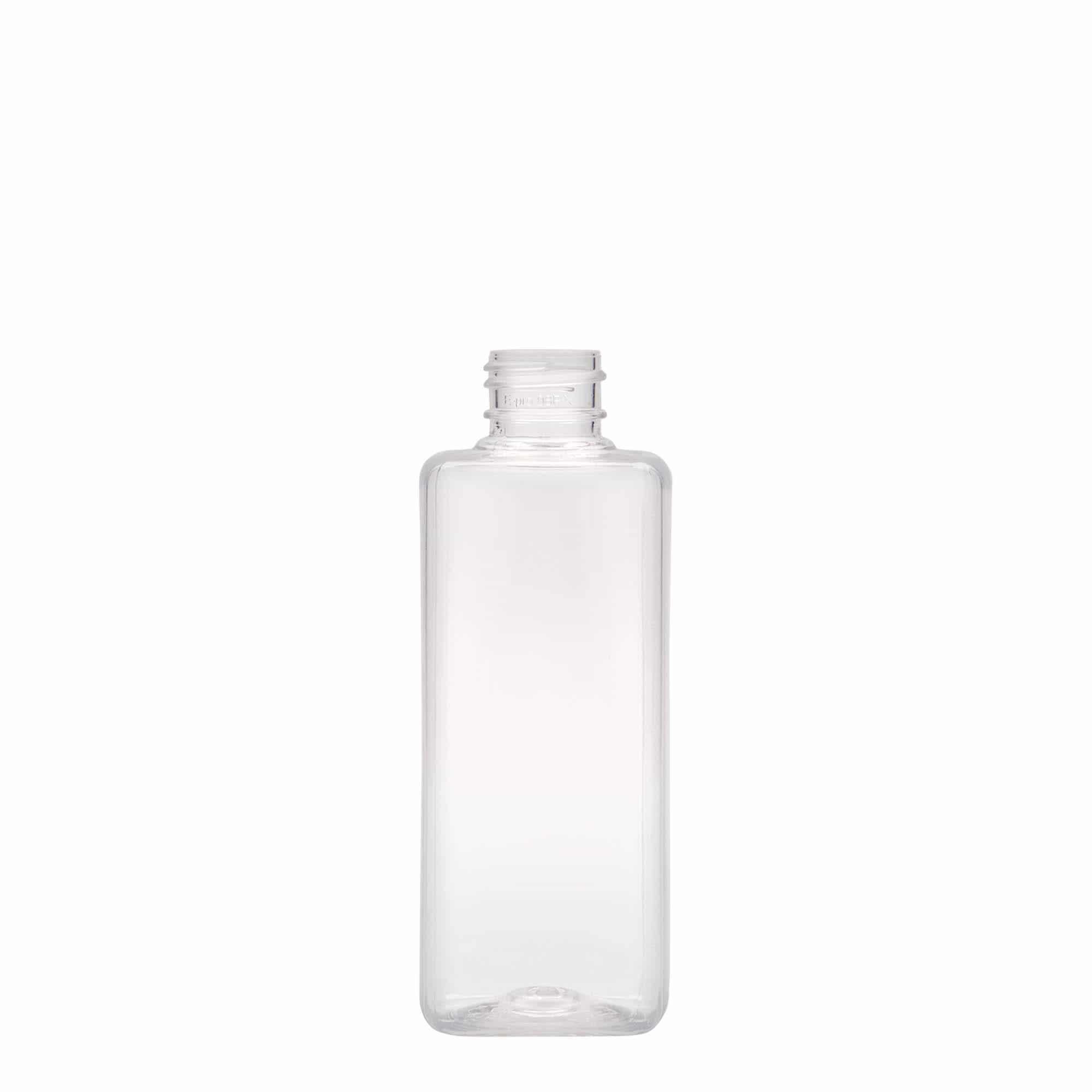 200 ml PET-pudel 'Karl', ruudukujuline, plastik, ava: 24/410 200 ml PET-pudel 'Karl', ruudukujuline, plastik, ava: 24/410